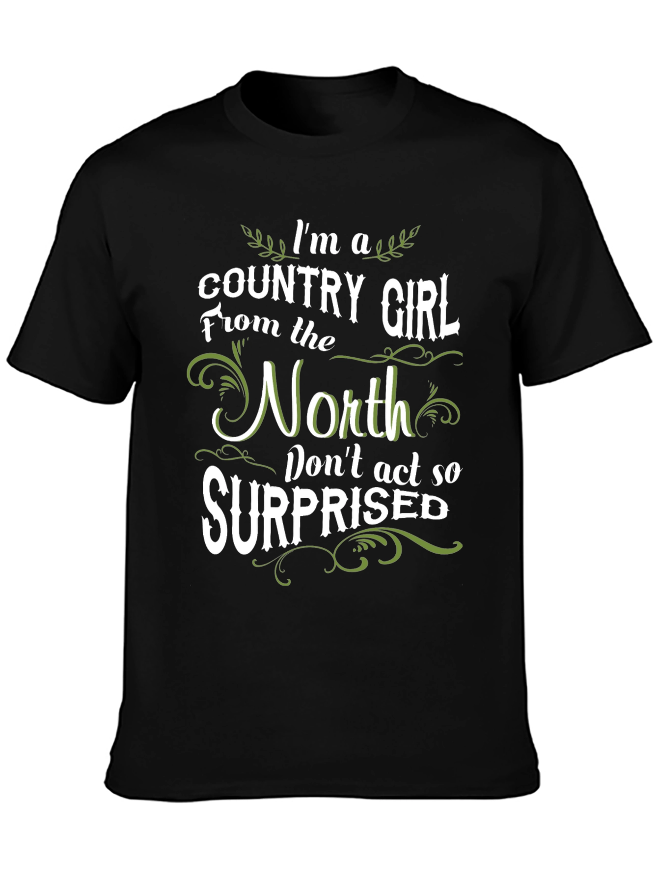 Country Girl From The North Graphic T-Shirt