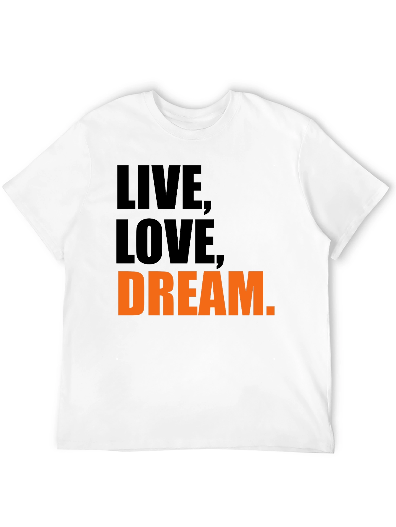 Live Love Dream Graphic Tee - Black