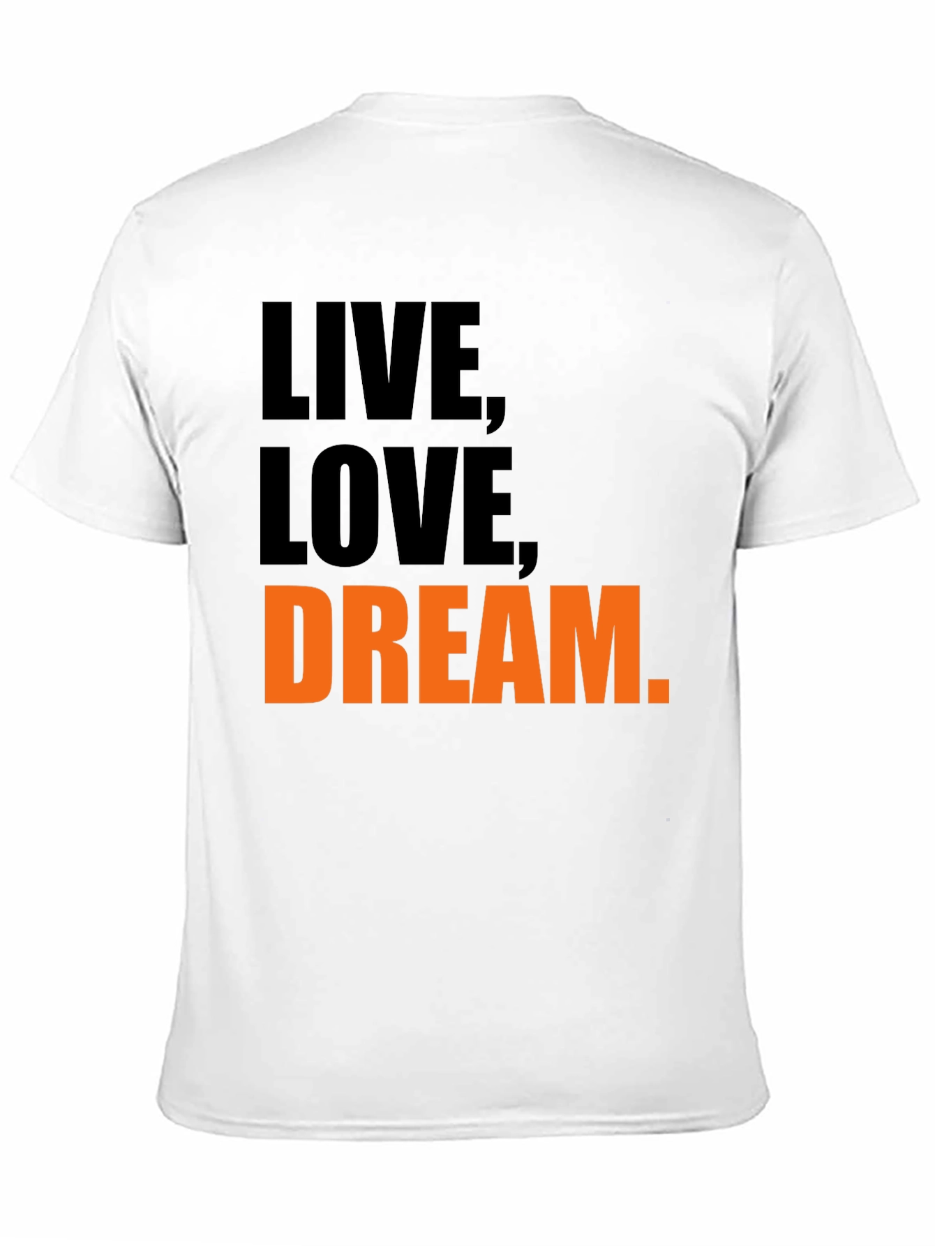 Live Love Dream Graphic Tee - Black