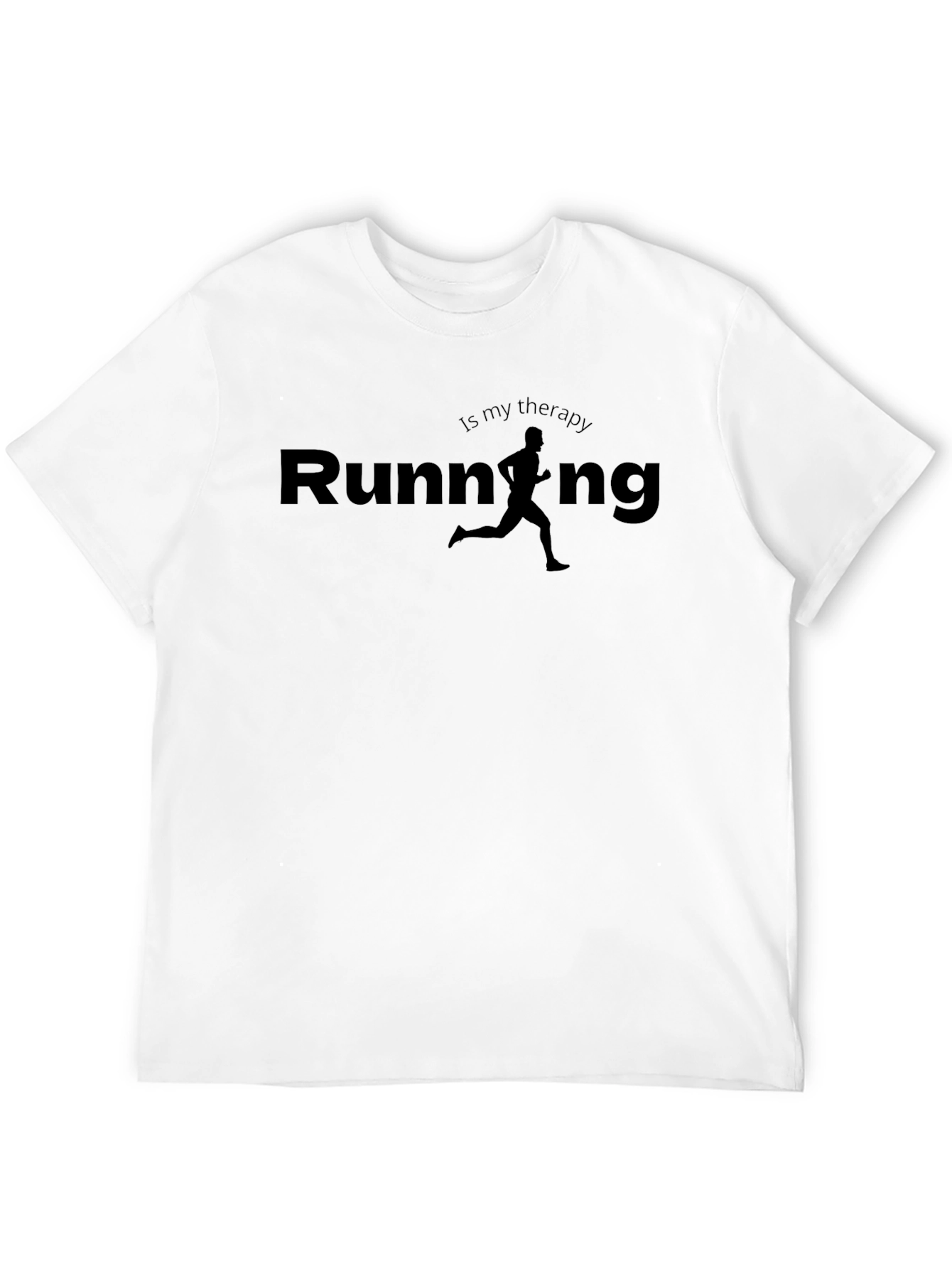 Running Is My Therapy Graphic Tee