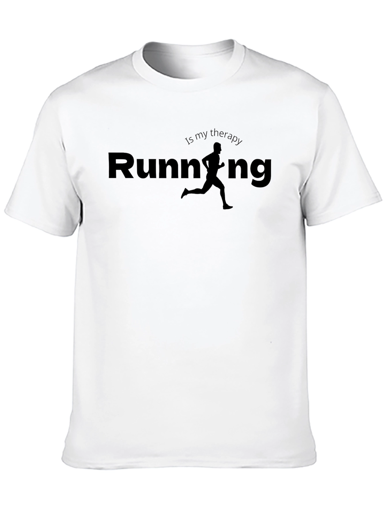 Running Is My Therapy Graphic Tee