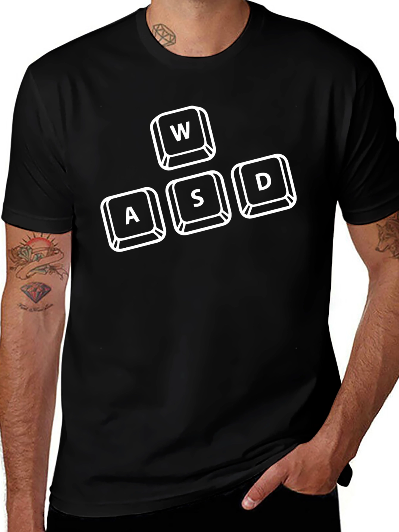 WASD Gaming Keyboard T-Shirt