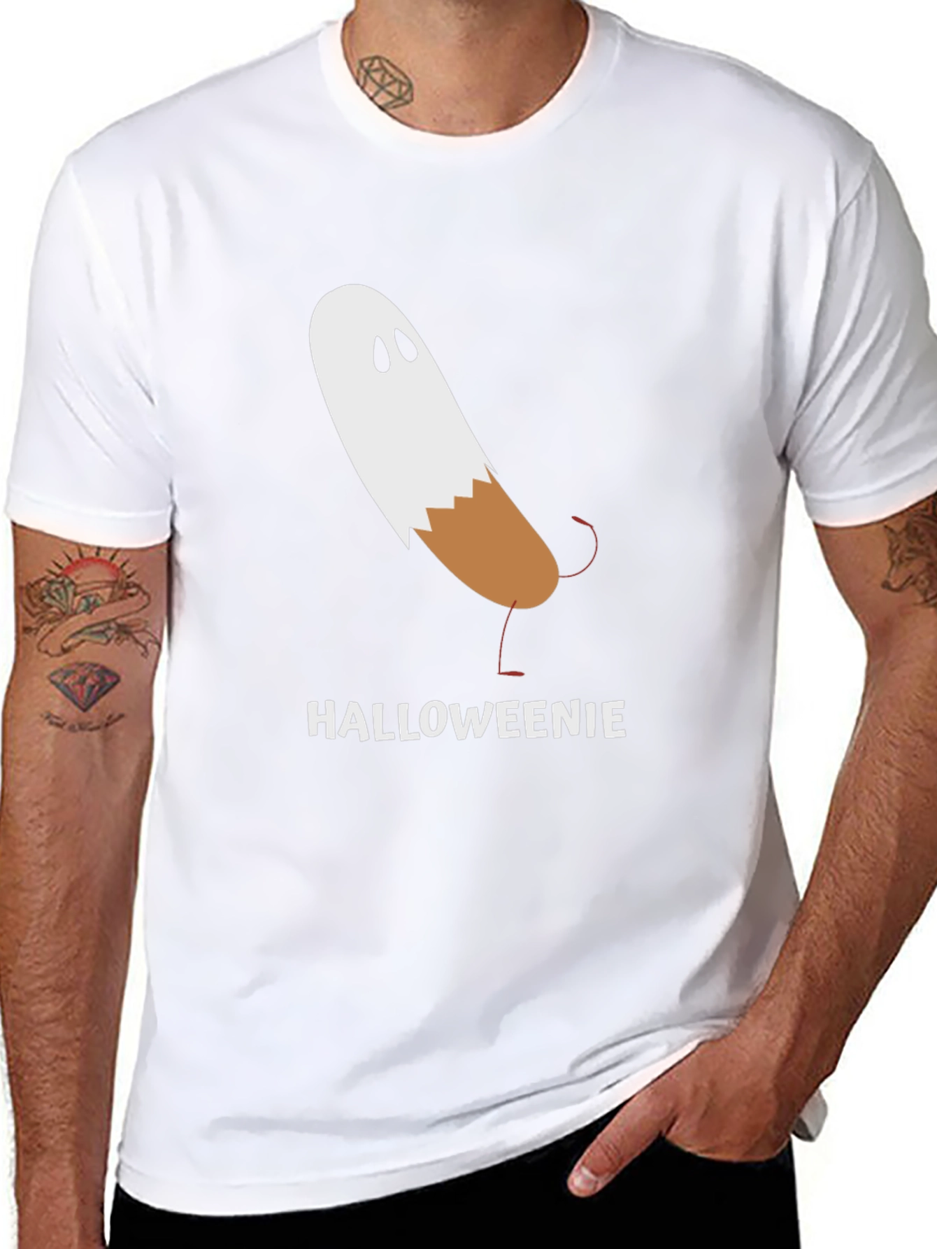 Halloweenie Funny Halloween T-Shirt