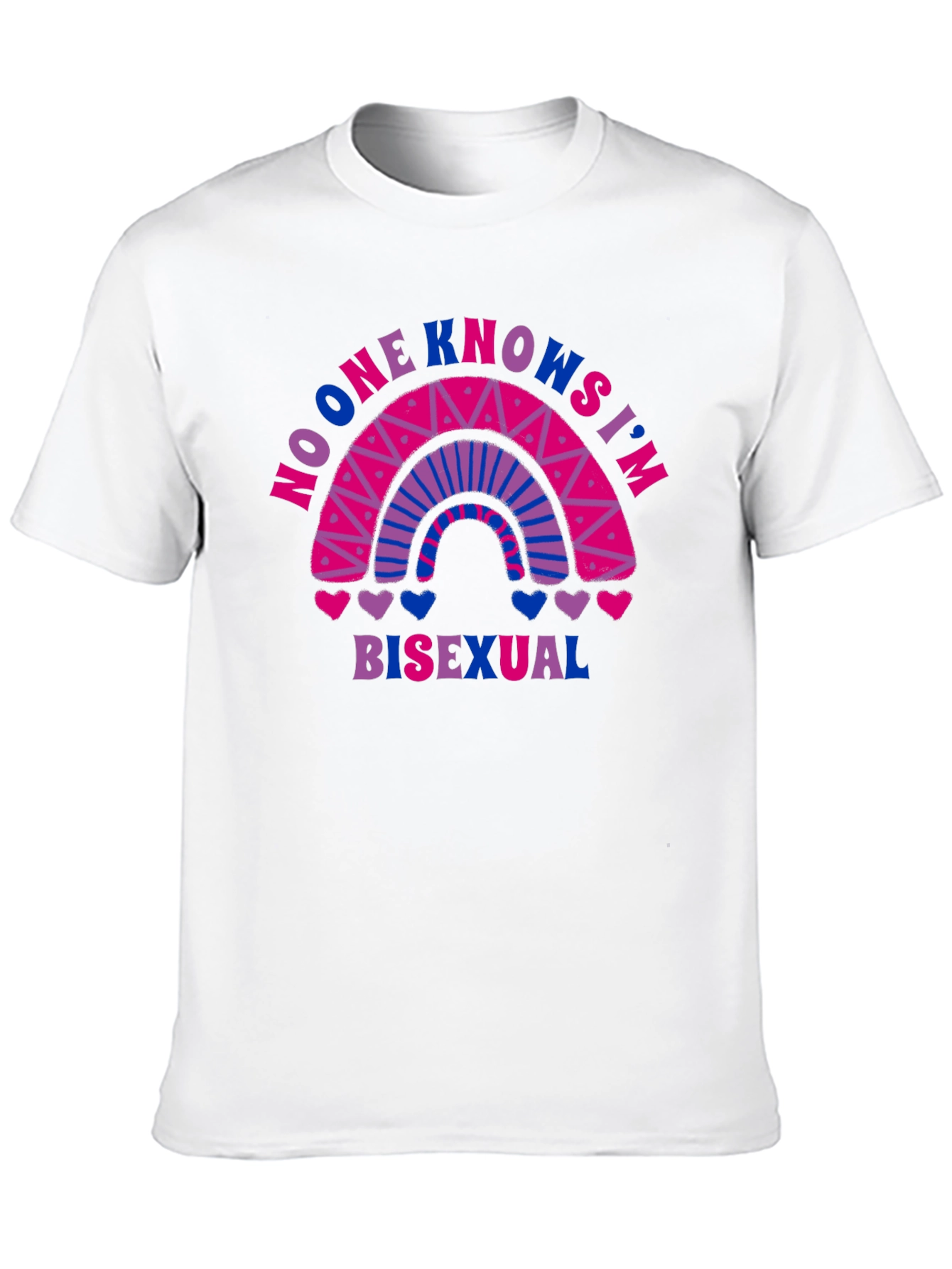 Bisexual Pride Graphic Tee - Nobody Knows