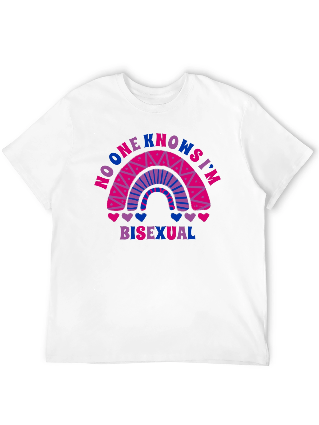 Bisexual Pride Graphic Tee - Nobody Knows