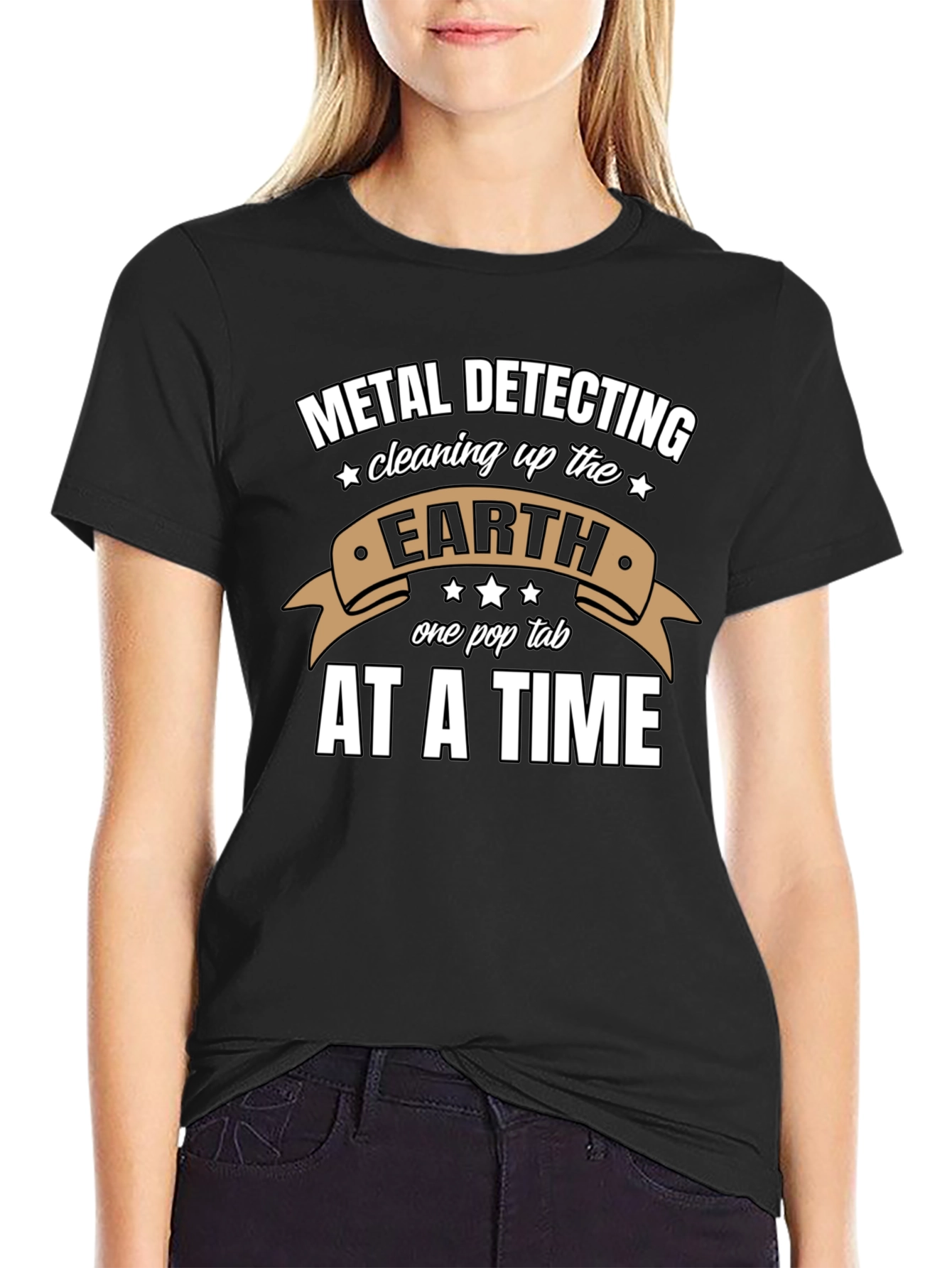 Metal Detecting Earth Cleaning T-Shirt