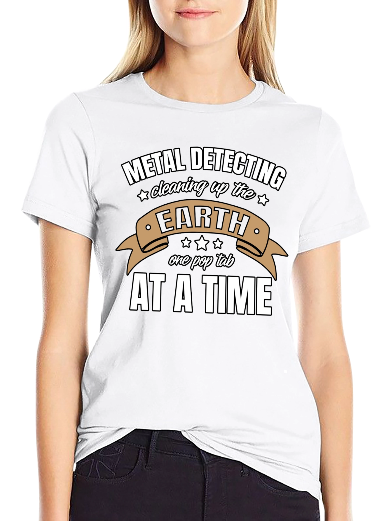 Metal Detecting Earth Cleaning T-Shirt