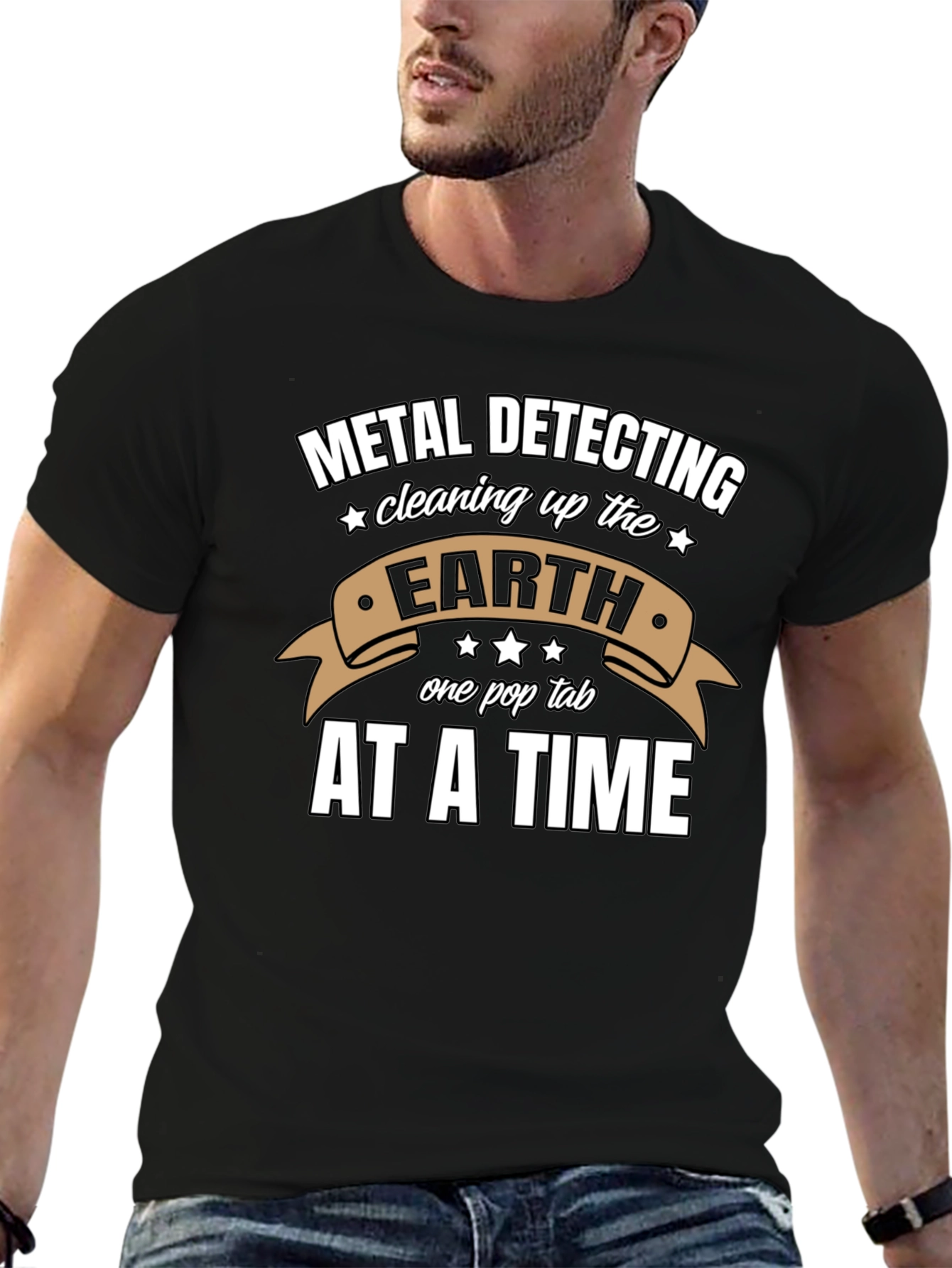 Metal Detecting Earth Cleaning T-Shirt