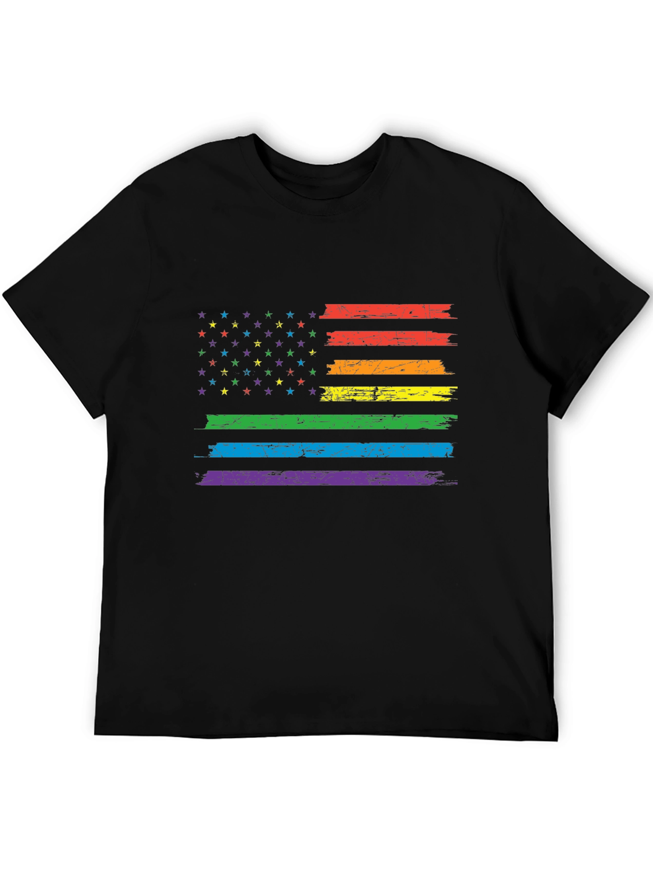 LGBT Pride Flag Graphic T-Shirt