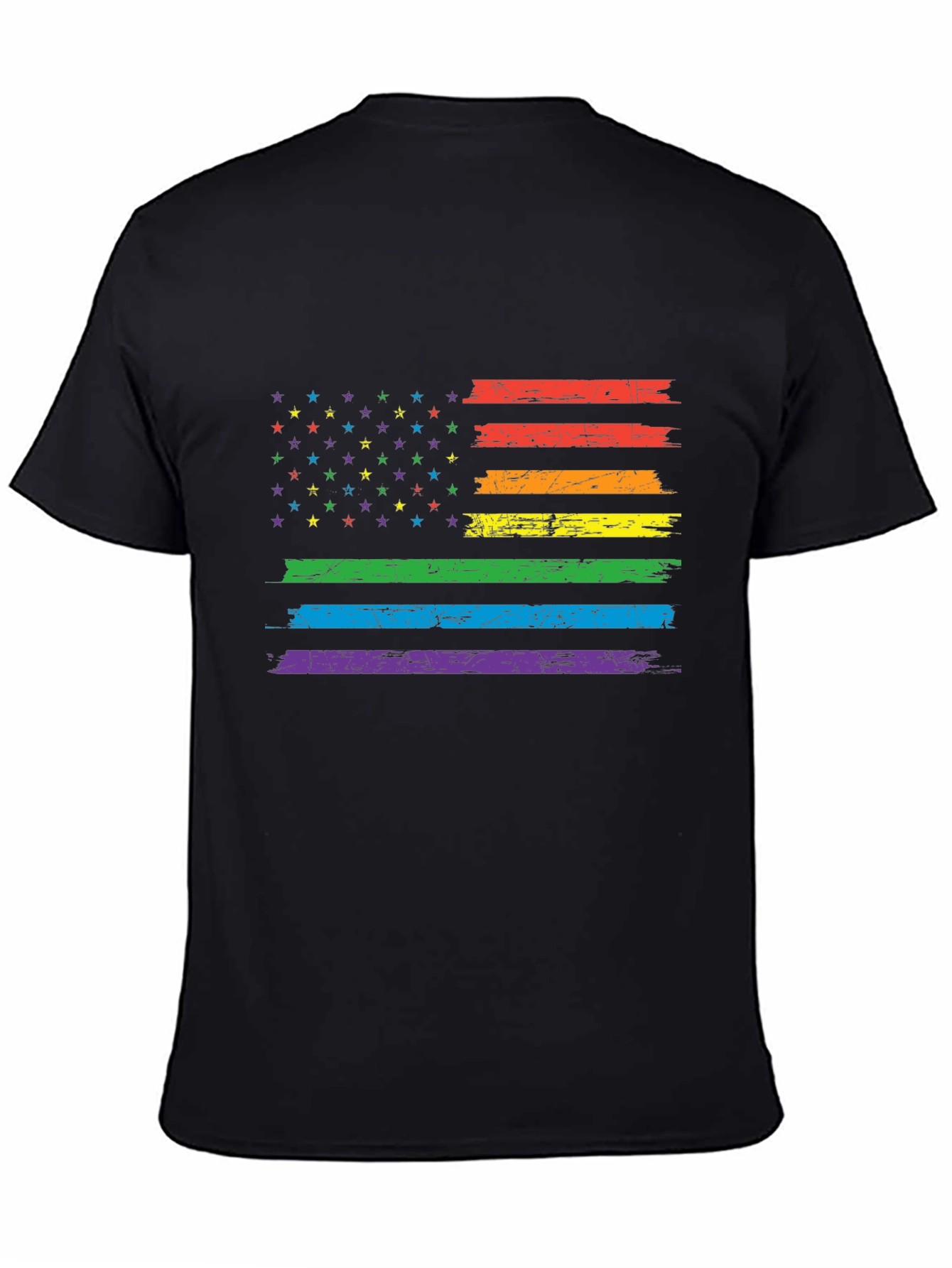 LGBT Pride Flag Graphic T-Shirt