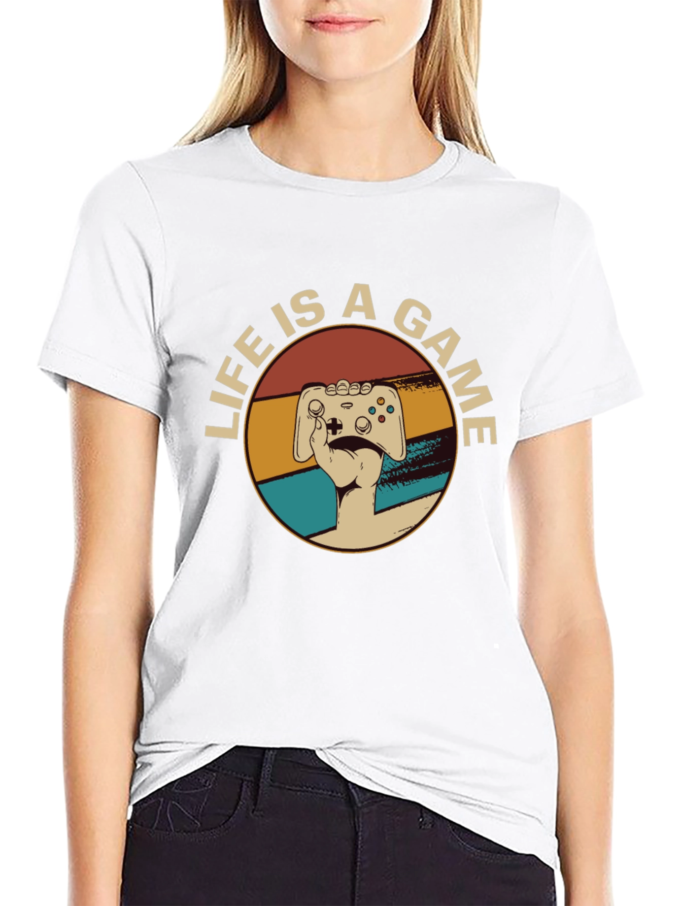 Life is a Game T-Shirt - Gamer Style