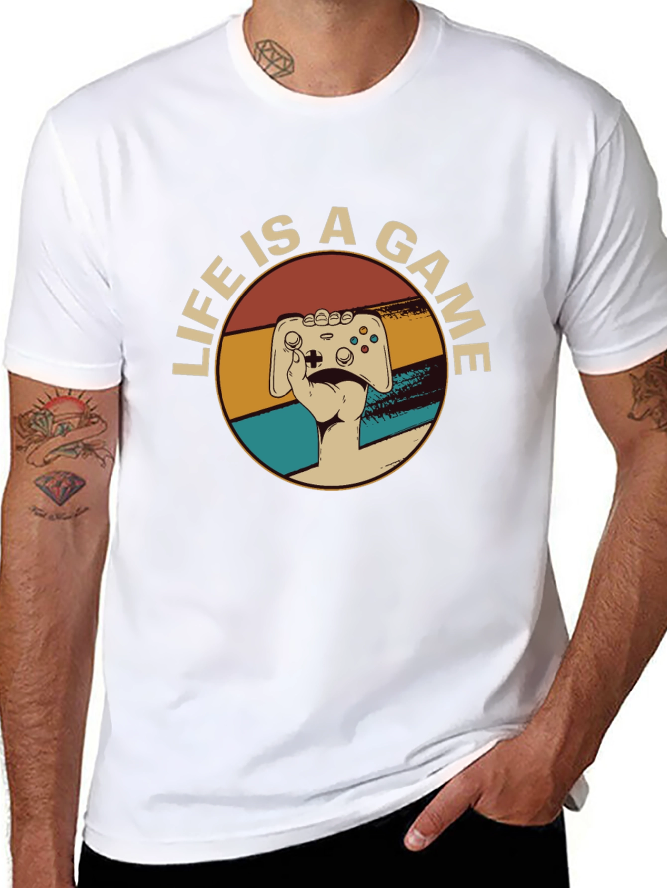Life is a Game T-Shirt - Gamer Style