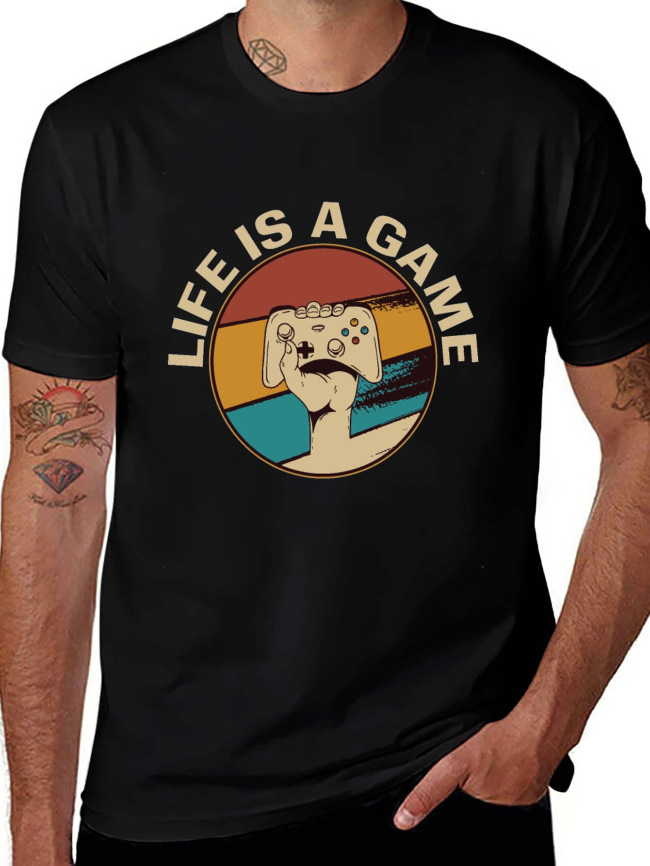 Life is a Game T-Shirt - Gamer Style