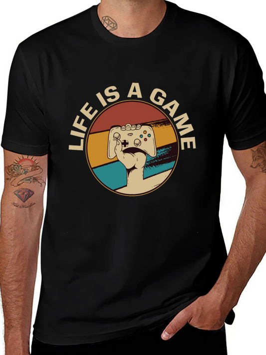 Life is a Game T-Shirt - Gamer Style