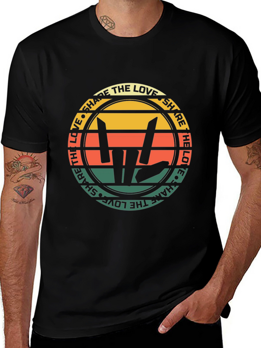 Retro Share the Love T-Shirt