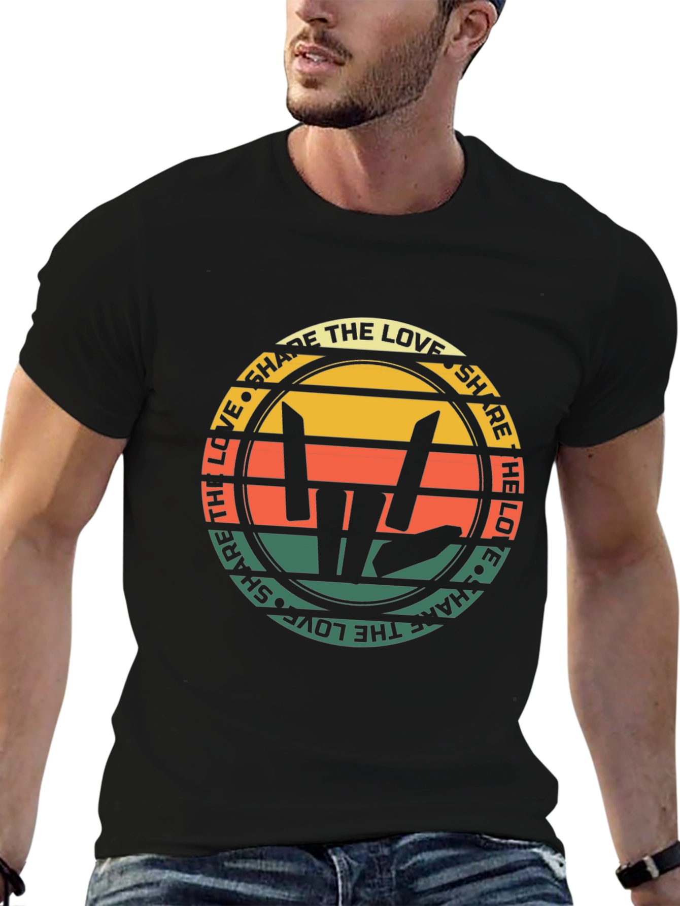 Retro Share the Love T-Shirt