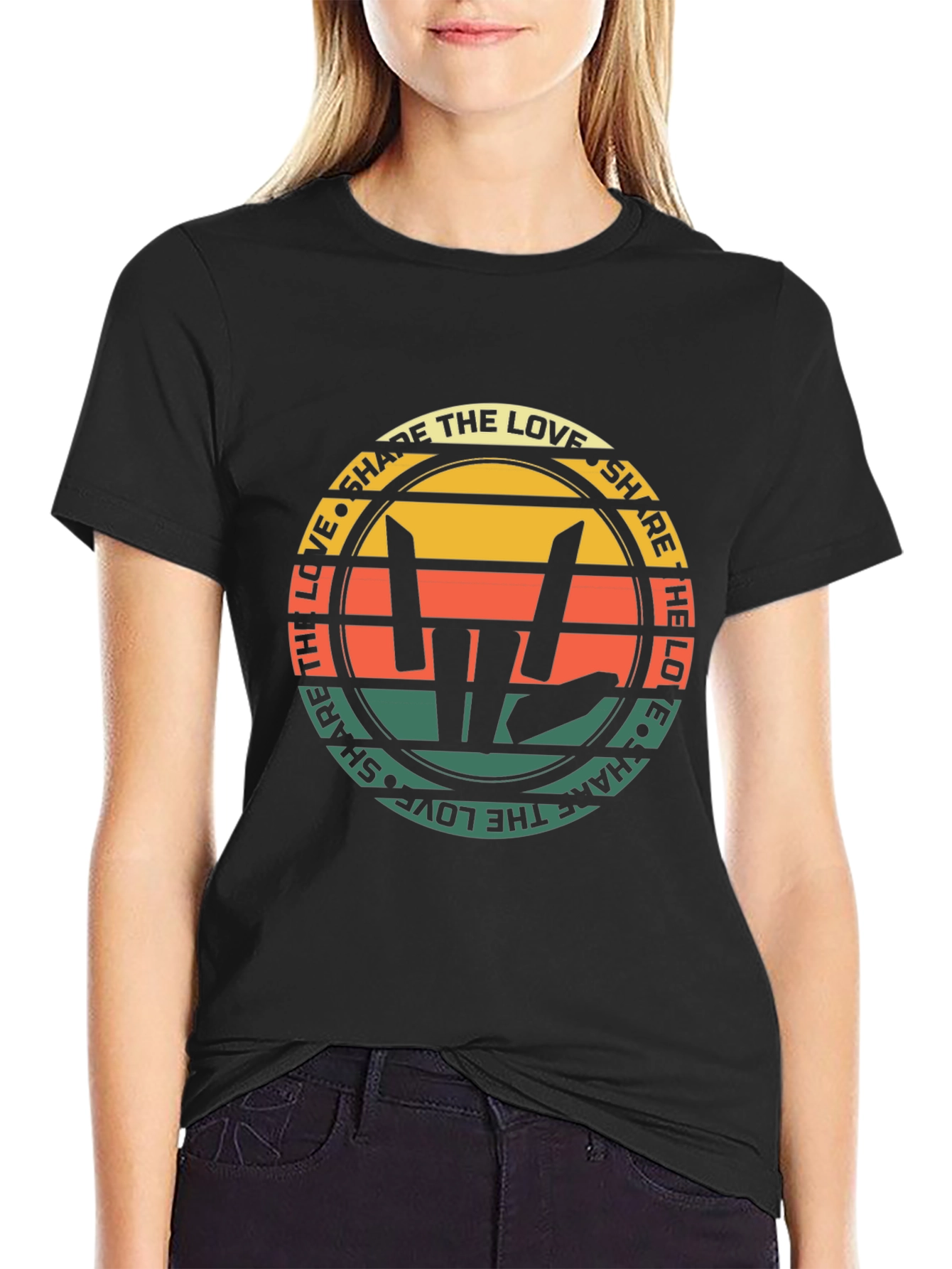 Retro Share the Love T-Shirt