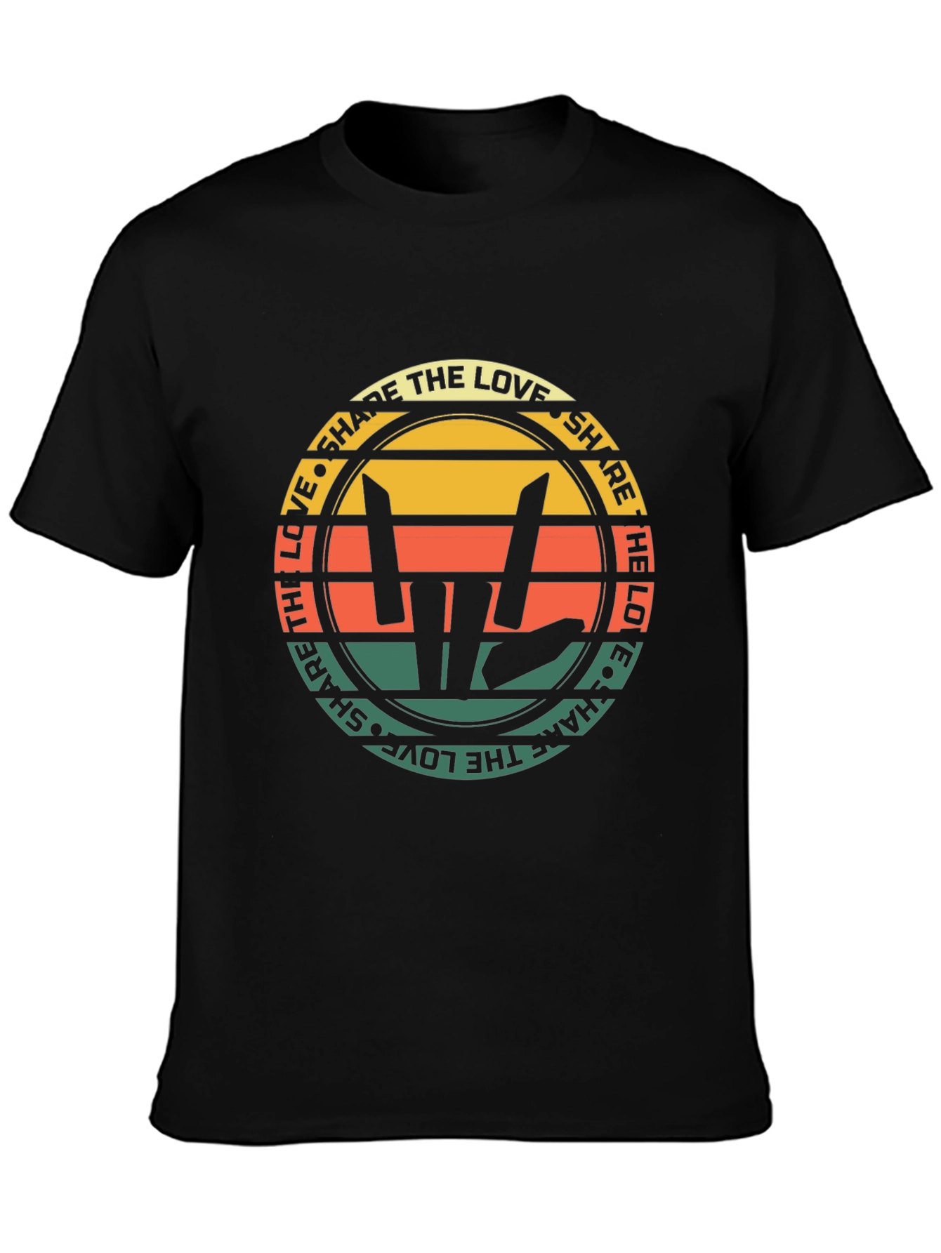 Retro Share the Love T-Shirt