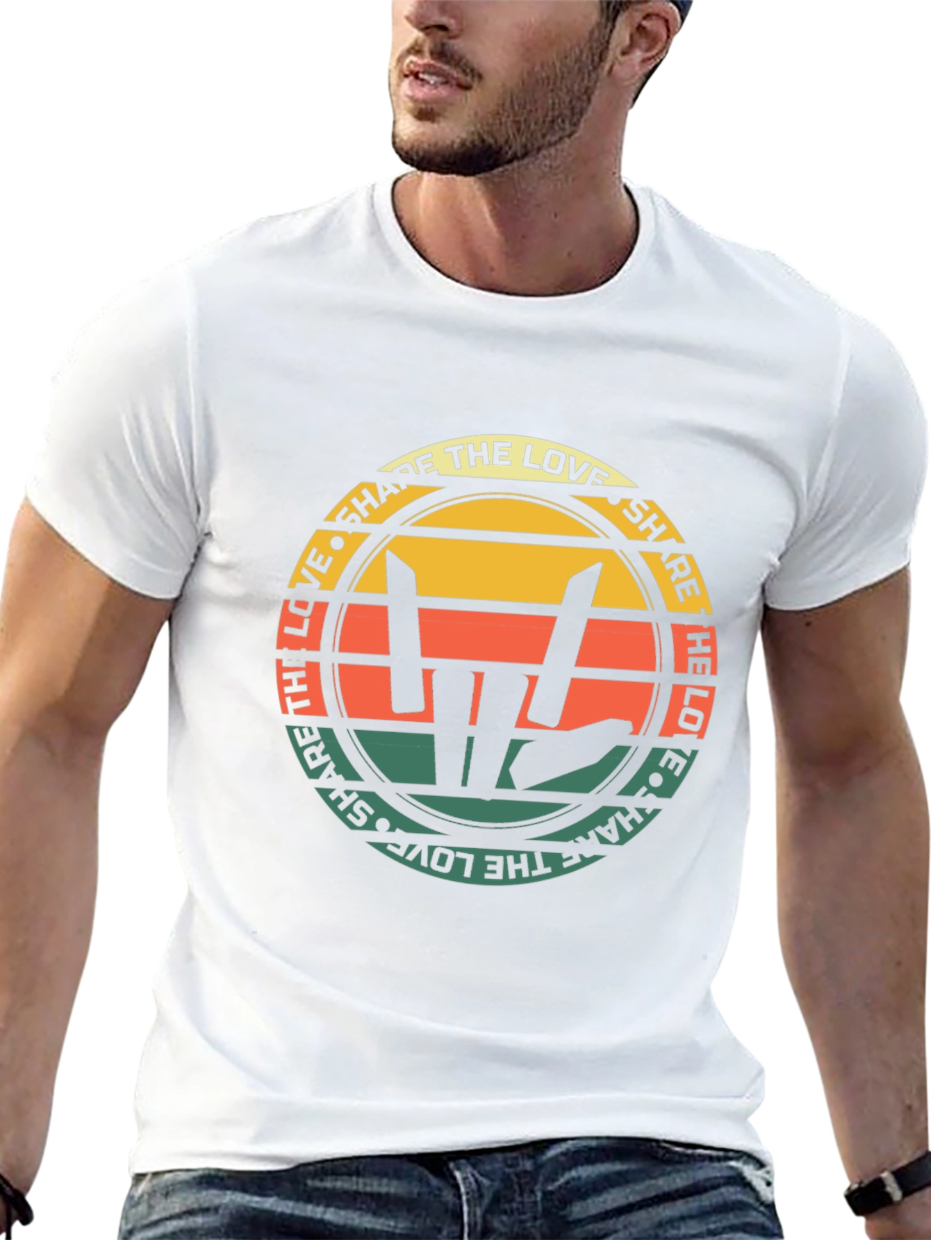 Retro Share the Love T-Shirt