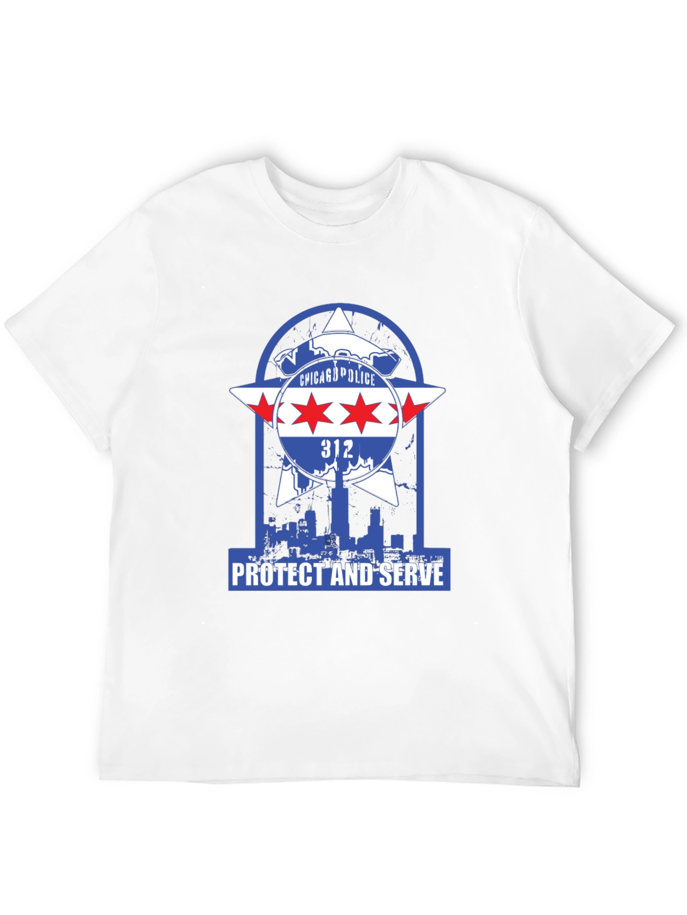 Chicago Police Protect and Serve T-Shirt