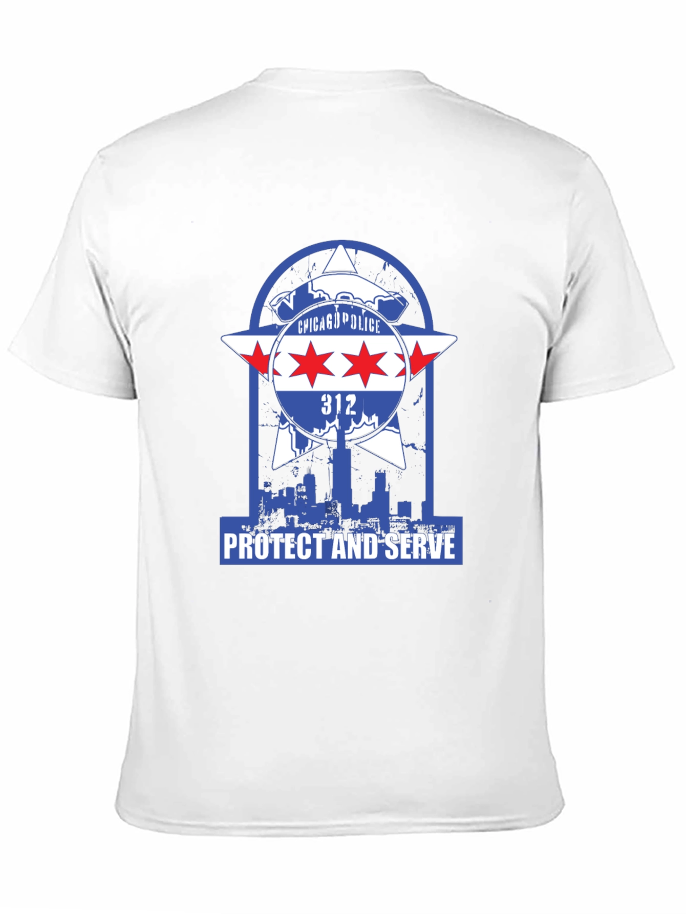 Chicago Police Protect and Serve T-Shirt