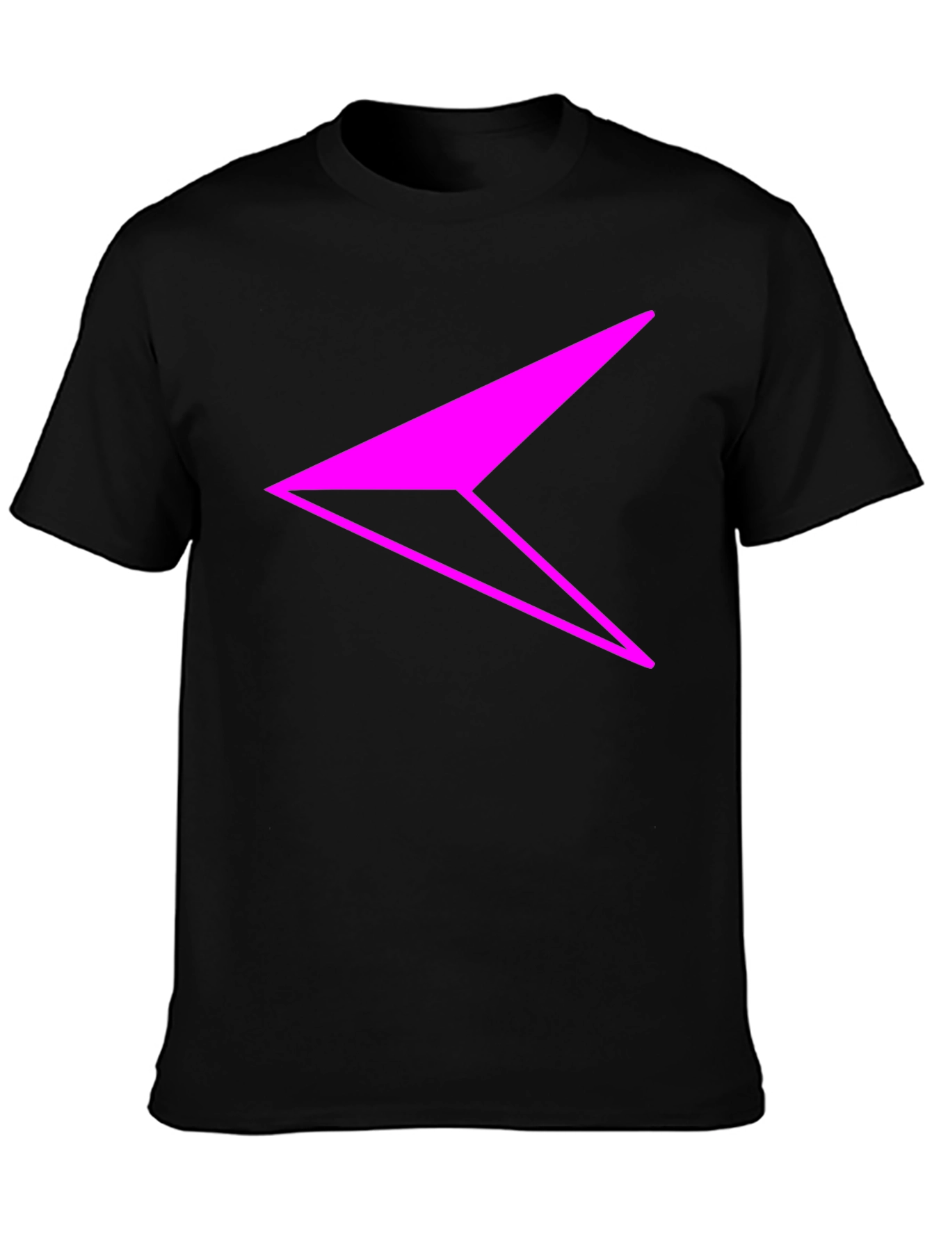 Modern Graphic Tee - Abstract Arrow Design