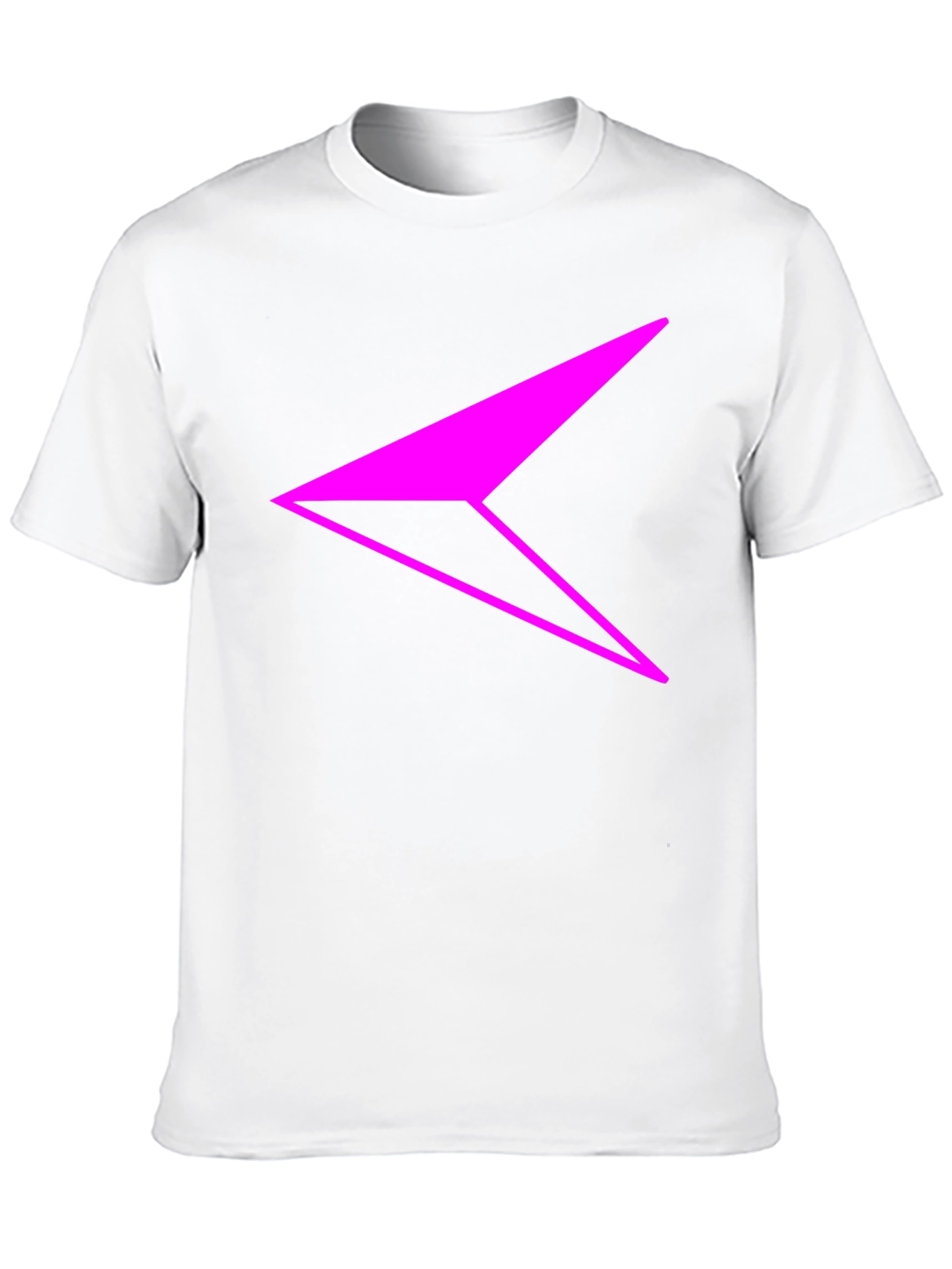Modern Graphic Tee - Abstract Arrow Design