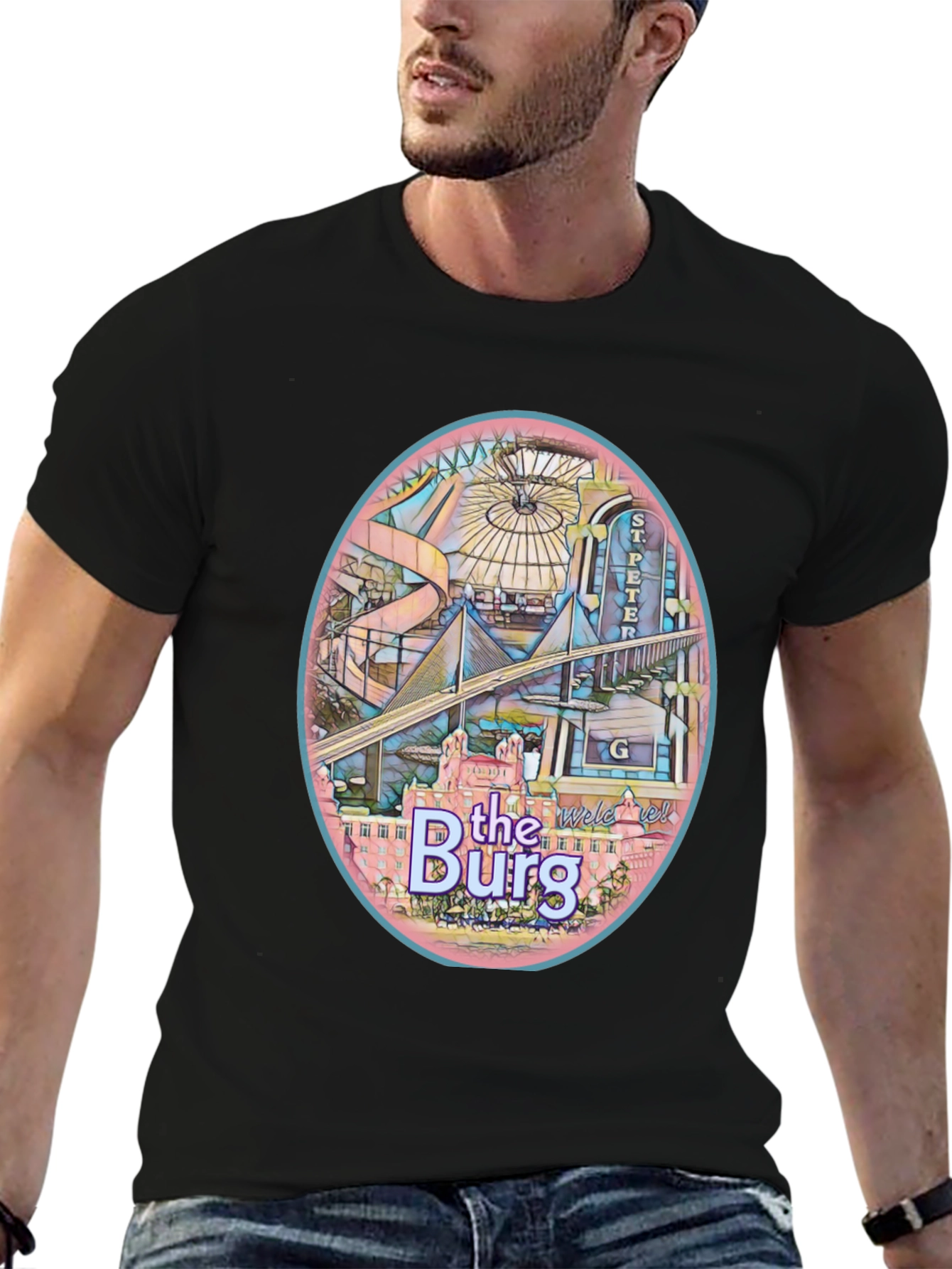 Pittsburgh Burg Graphic Tee - Local Pride