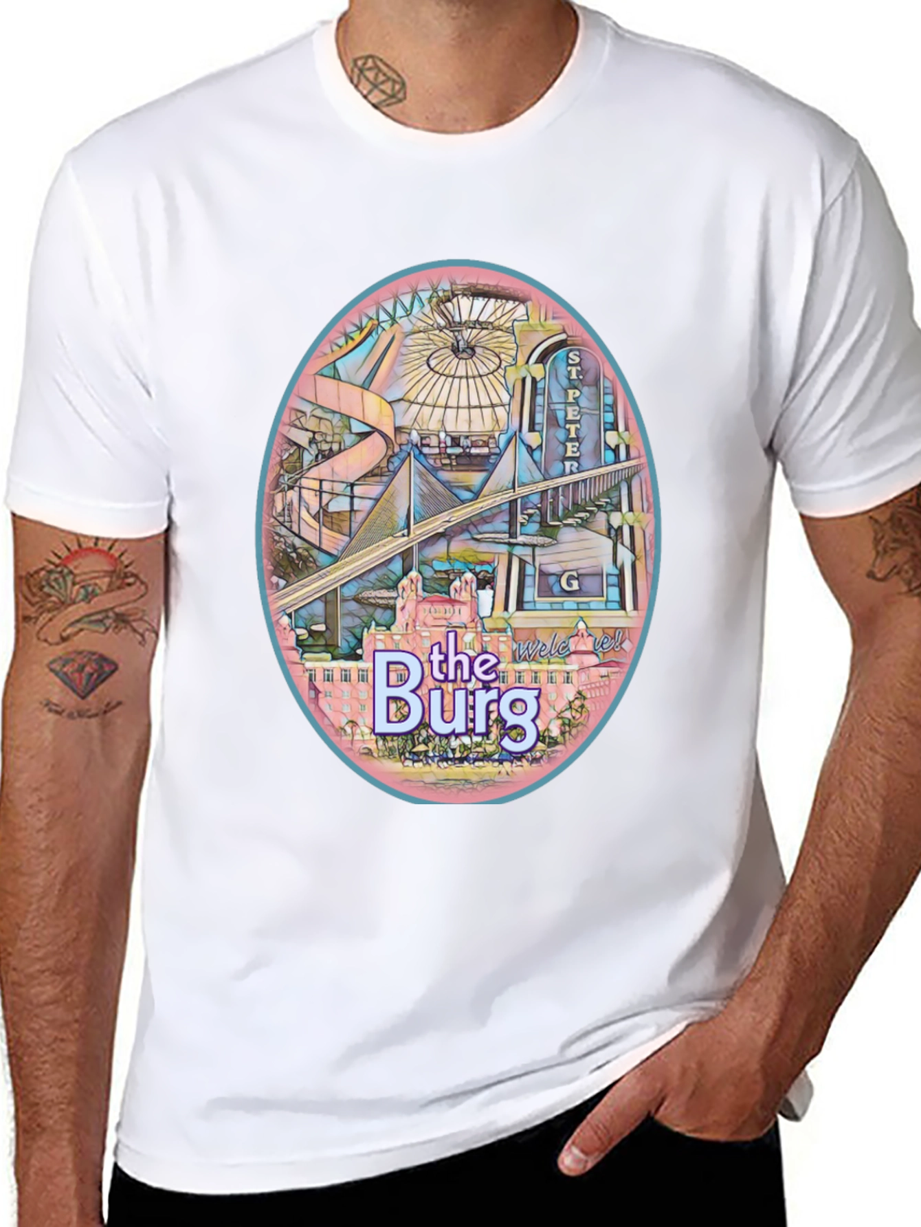 Pittsburgh Burg Graphic Tee - Local Pride