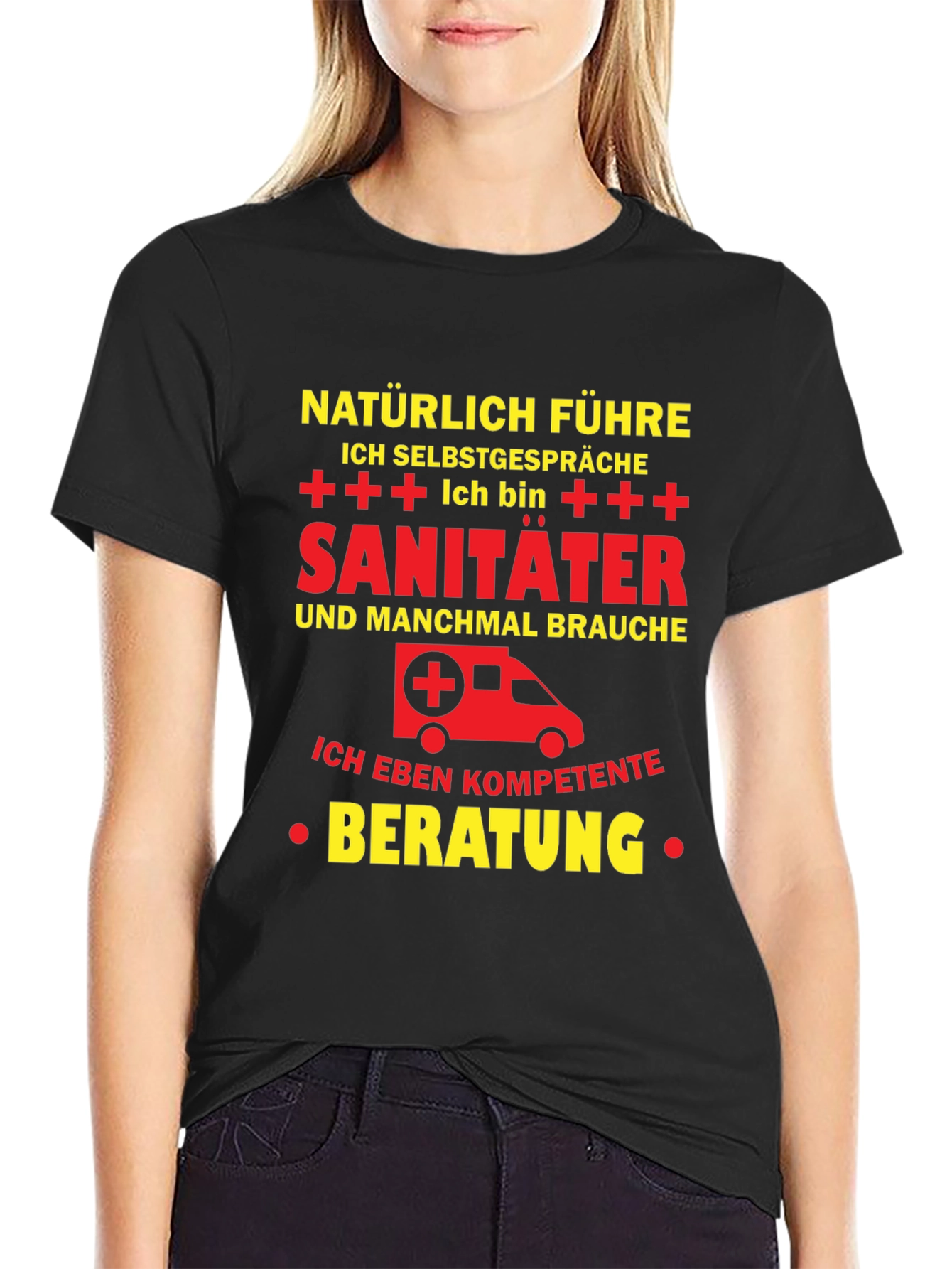 Sanitäter T-Shirt - Natürlich Selbstgespräche!