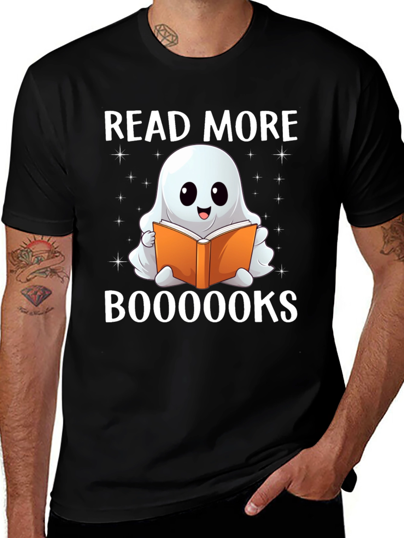 Read More Booooks Ghost T-Shirt