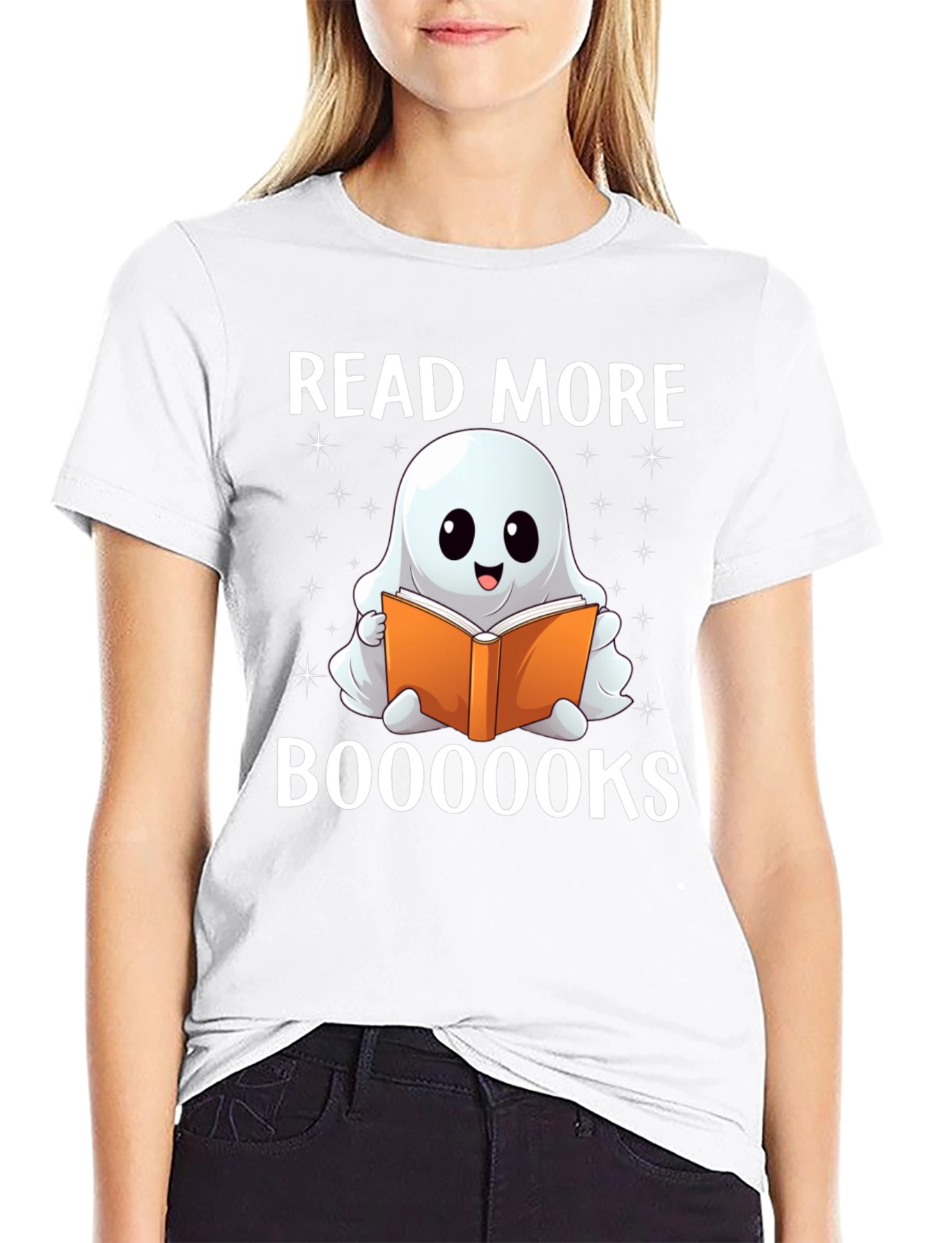 Read More Booooks Ghost T-Shirt