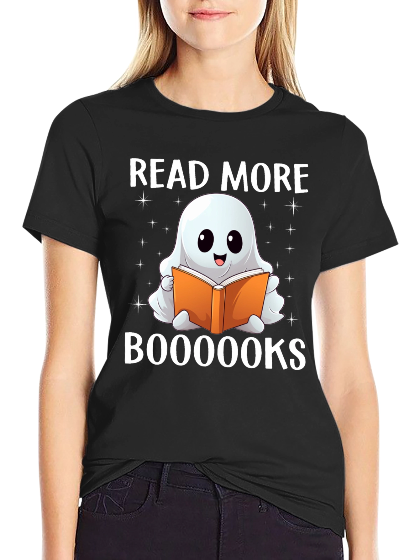 Read More Booooks Ghost T-Shirt