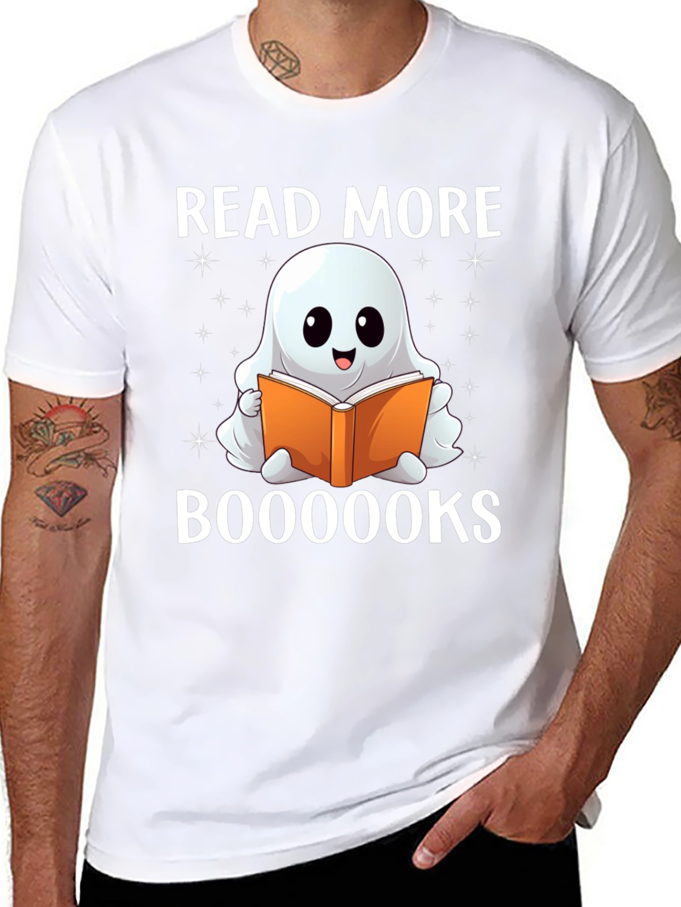 Read More Booooks Ghost T-Shirt