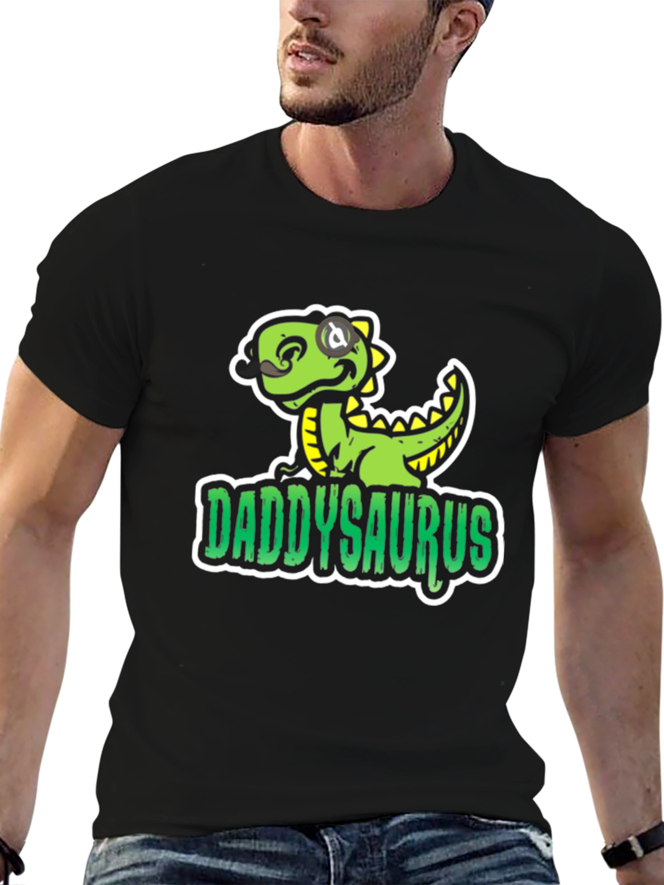 Daddysaurus T-Shirt - Novelty Dad Tee