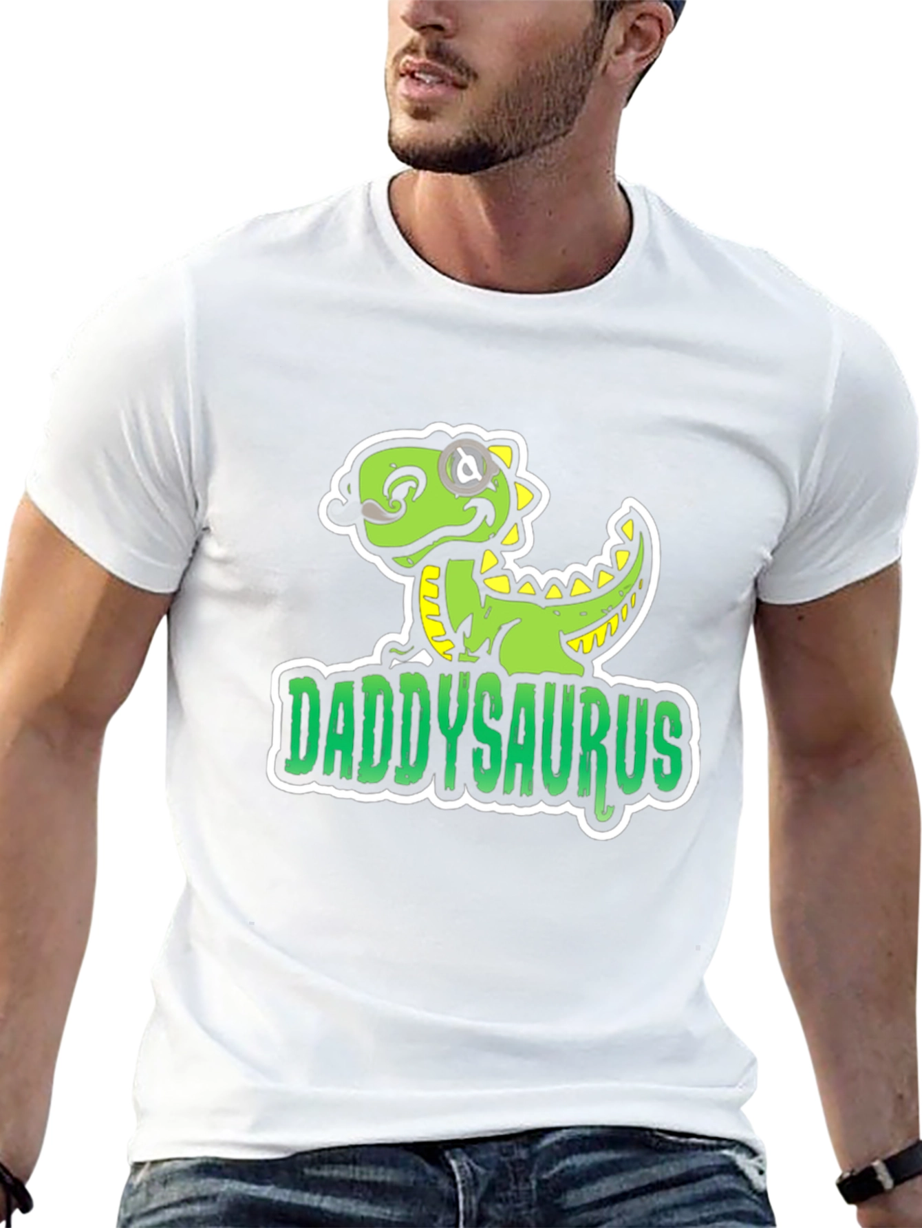 Daddysaurus T-Shirt - Novelty Dad Tee