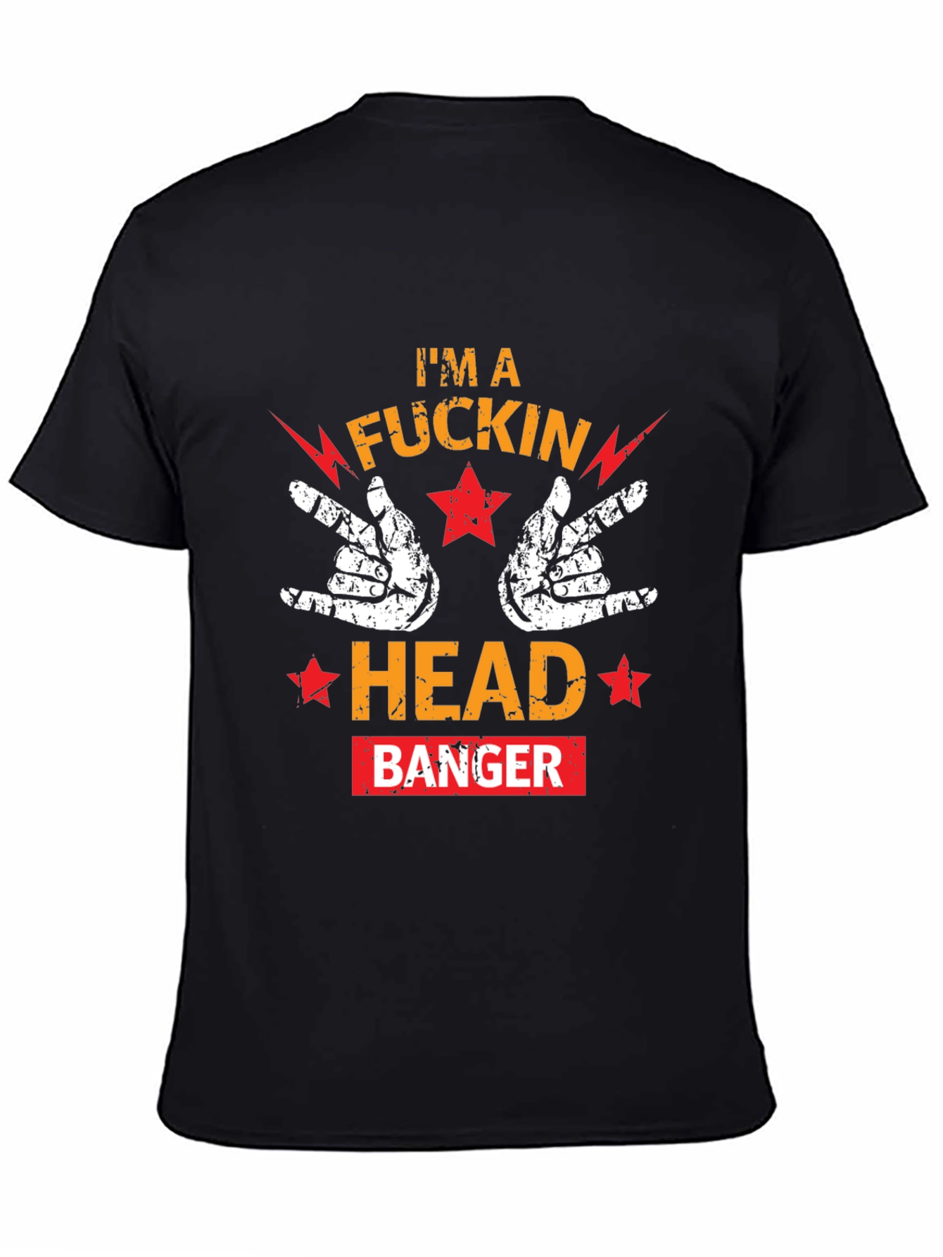 Im A Rockin Headbanger Graphic Tee