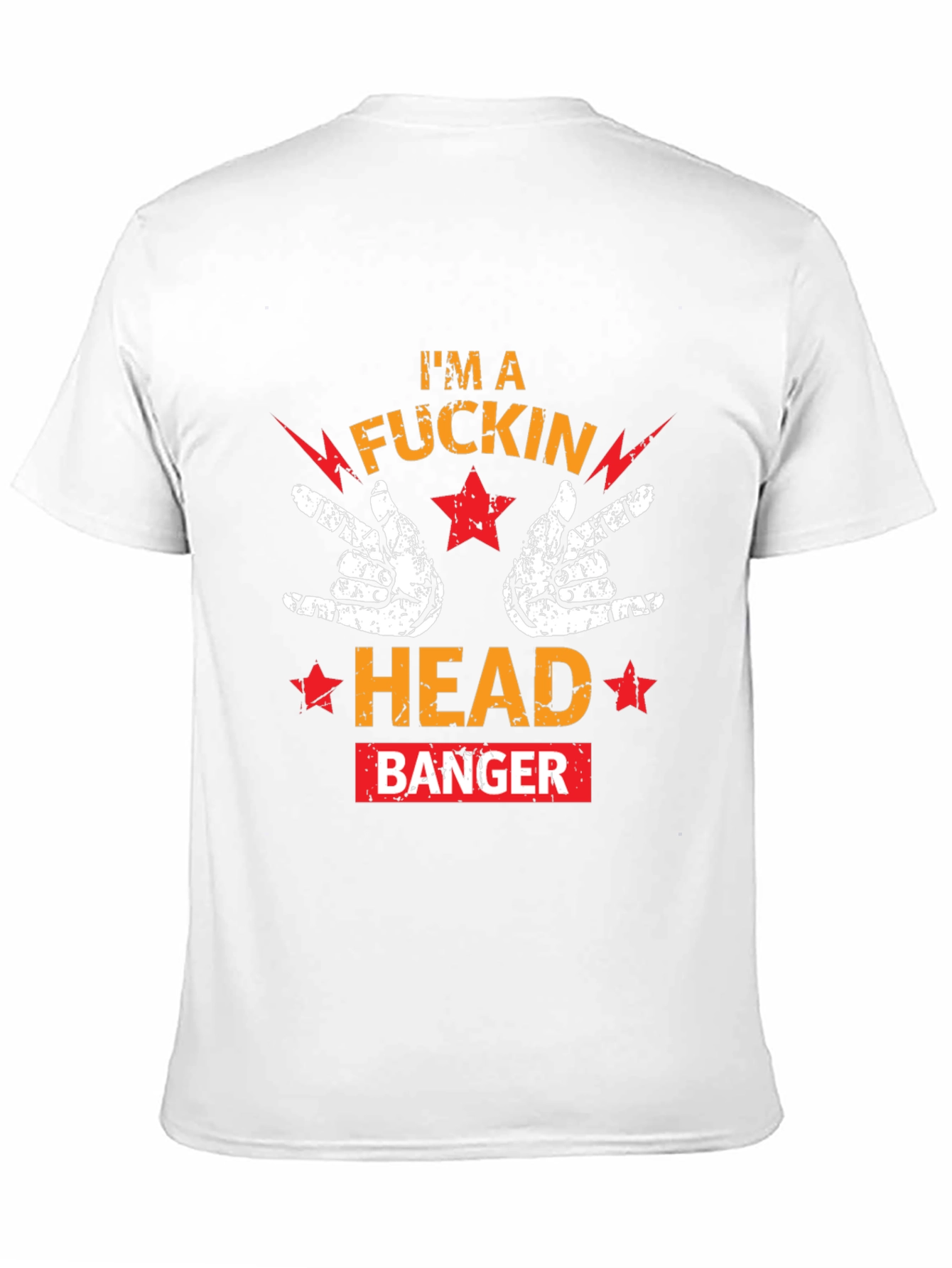 Im A Rockin Headbanger Graphic Tee