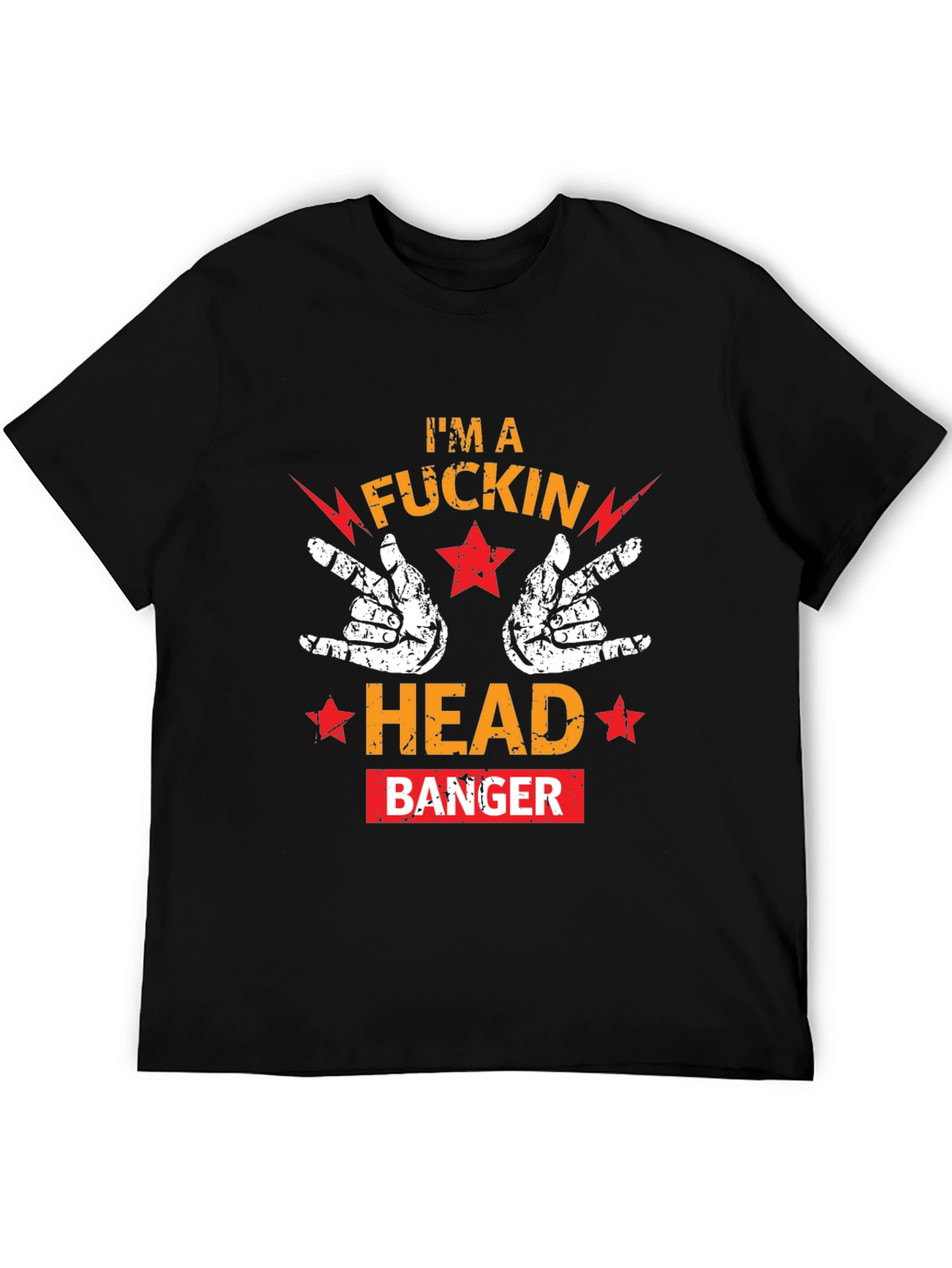 Im A Rockin Headbanger Graphic Tee
