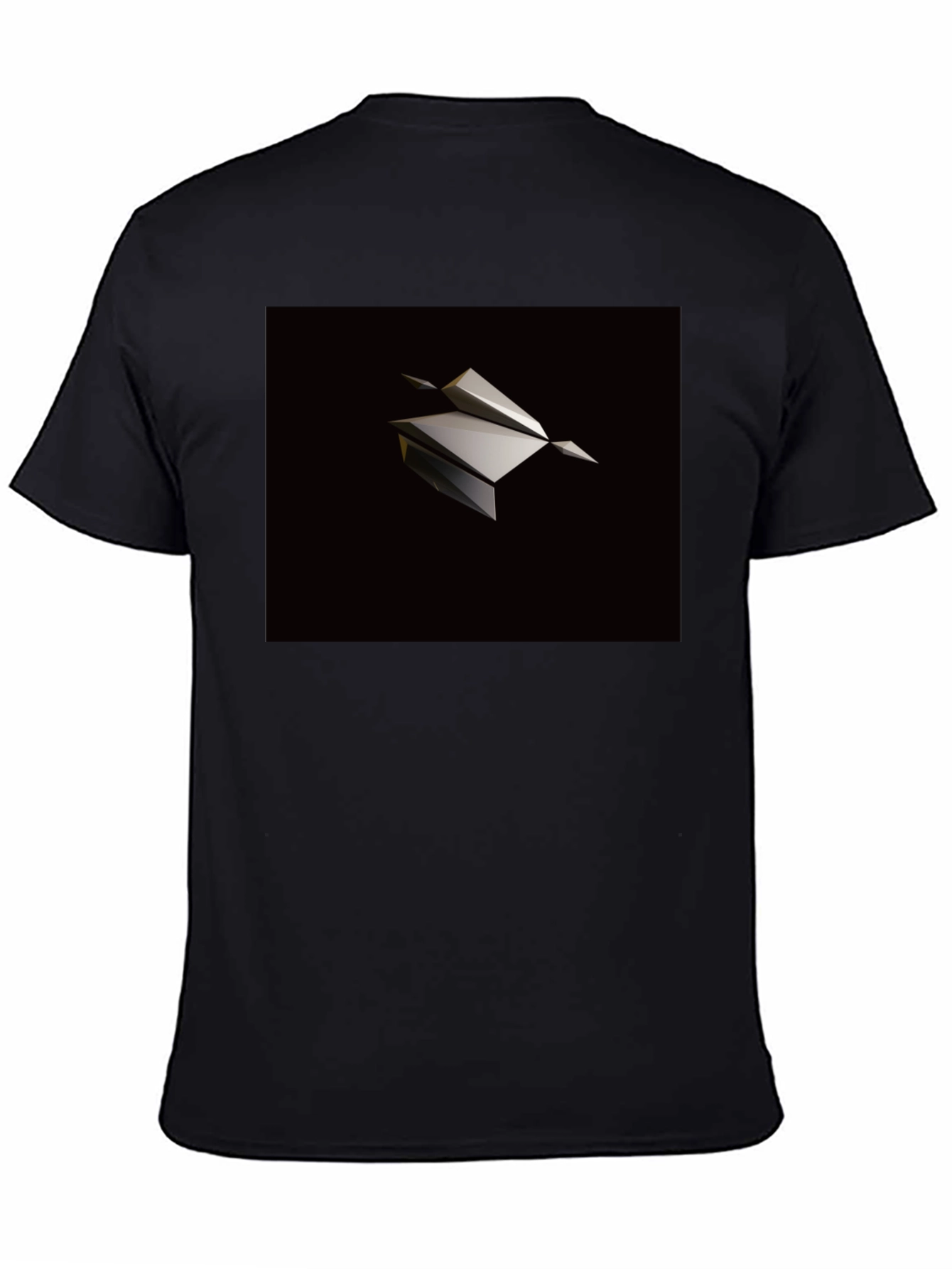 Abstract Origami T-Shirt - Sleek Design Modern Style