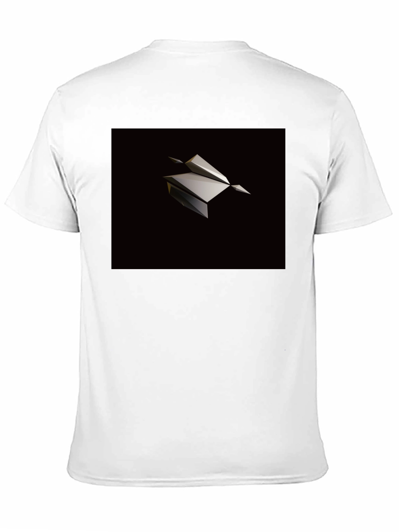 Abstract Origami T-Shirt - Sleek Design Modern Style