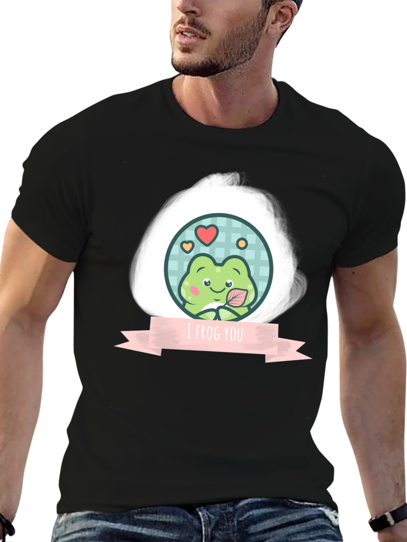 I Frog You T-Shirt - Cute Cartoon Frog Design