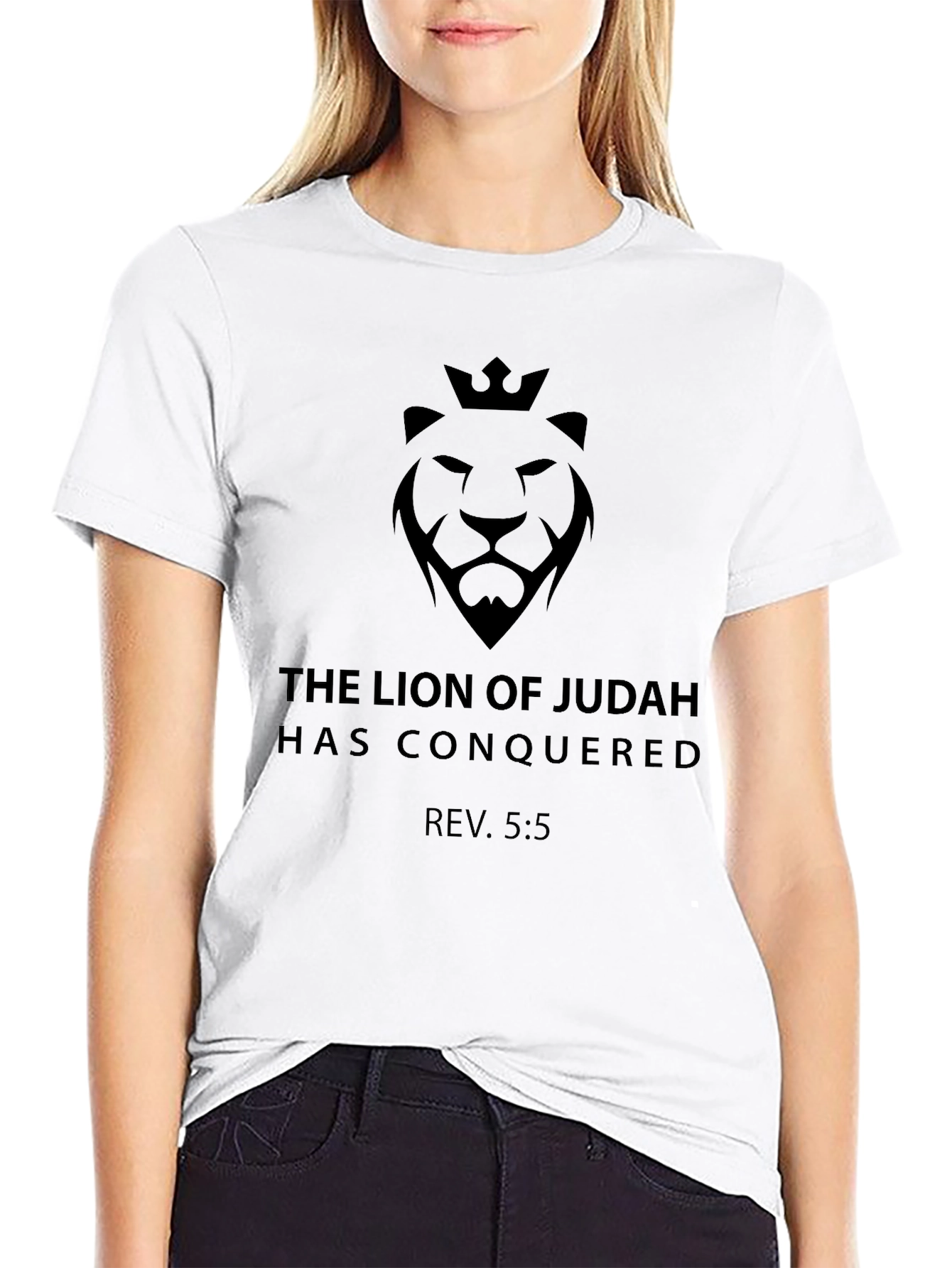Lion of Judah T-Shirt - Religious Christian Tee