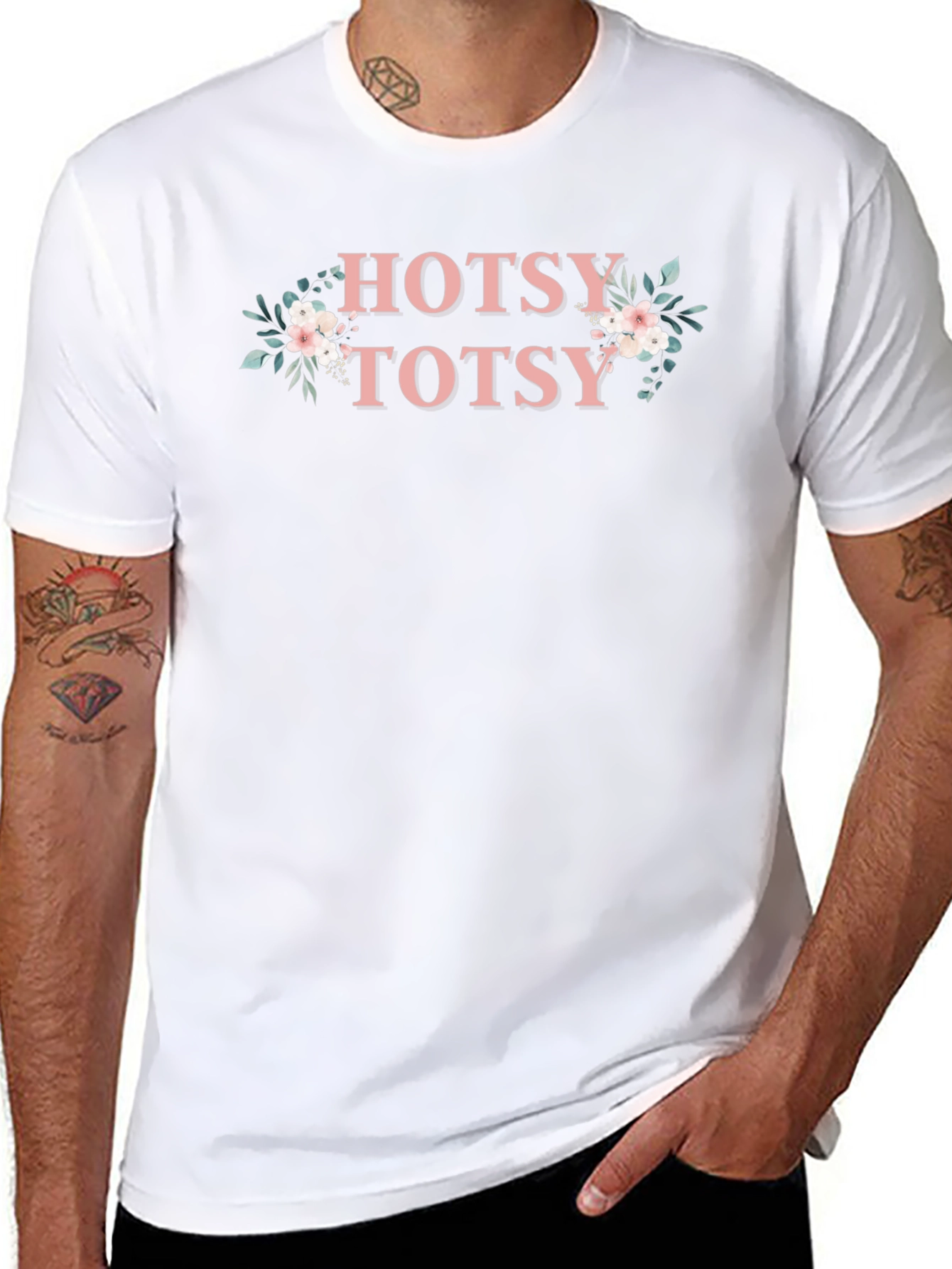 Hotsy Totsy Floral Graphic T-Shirt
