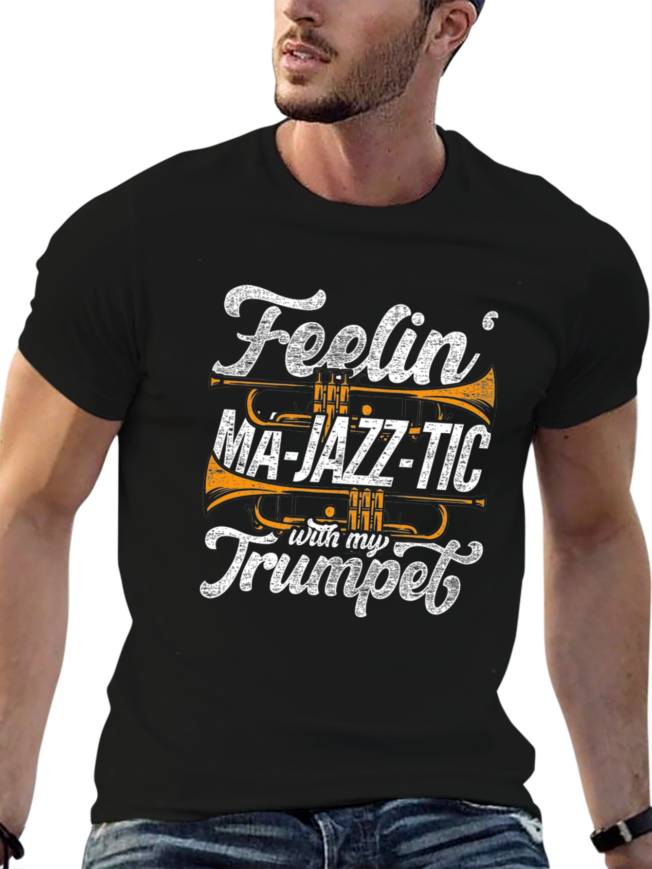 Feelin Ma-Jazz-Tic Trumpet T-Shirt