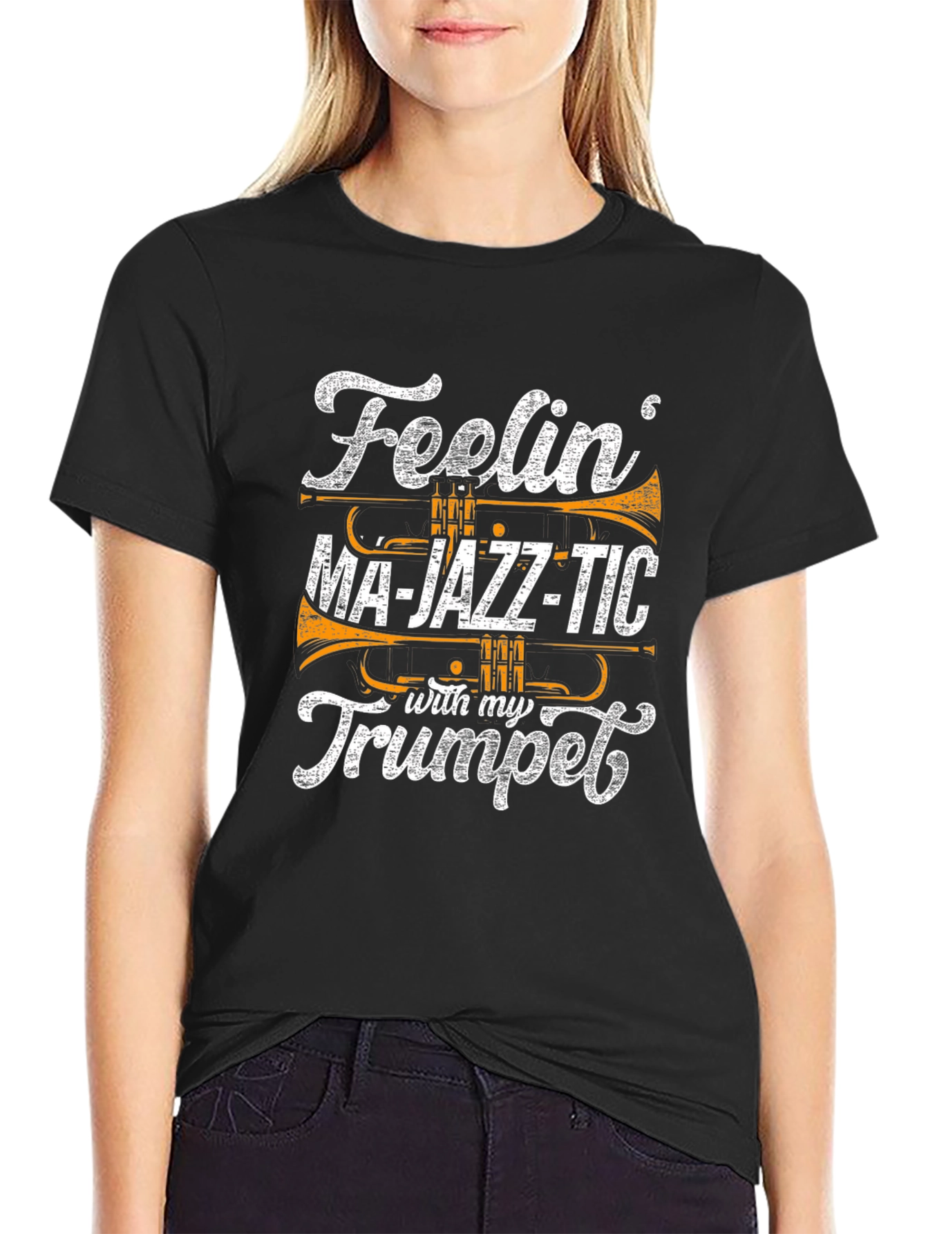 Feelin Ma-Jazz-Tic Trumpet T-Shirt