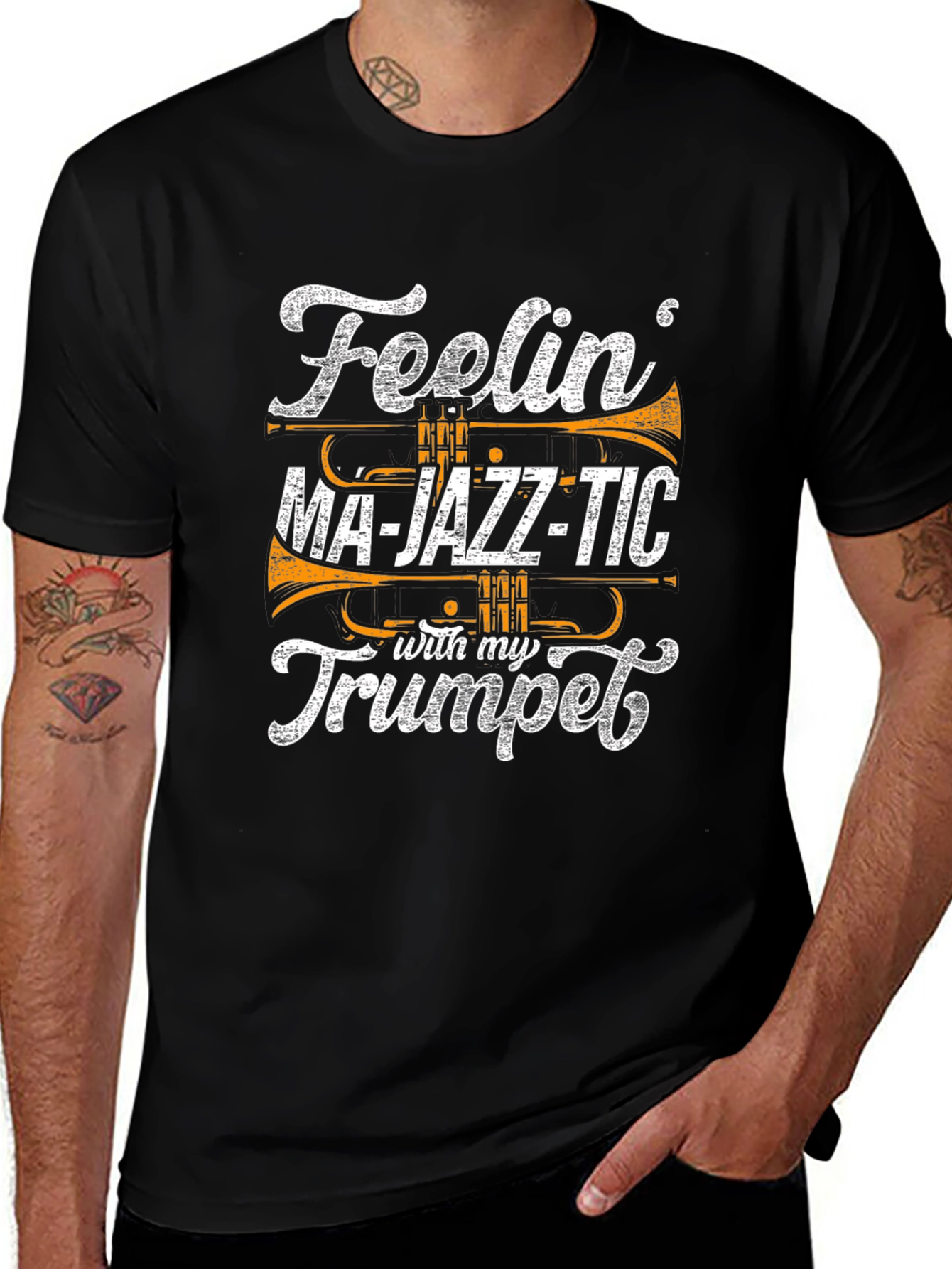 Feelin Ma-Jazz-Tic Trumpet T-Shirt