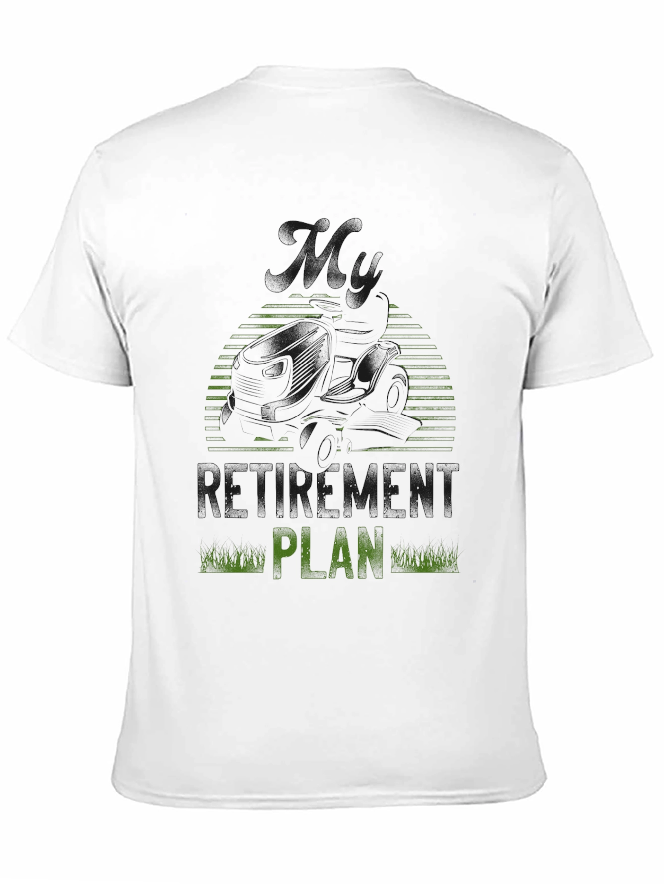 Golf Retirement Plan Black T-Shirt