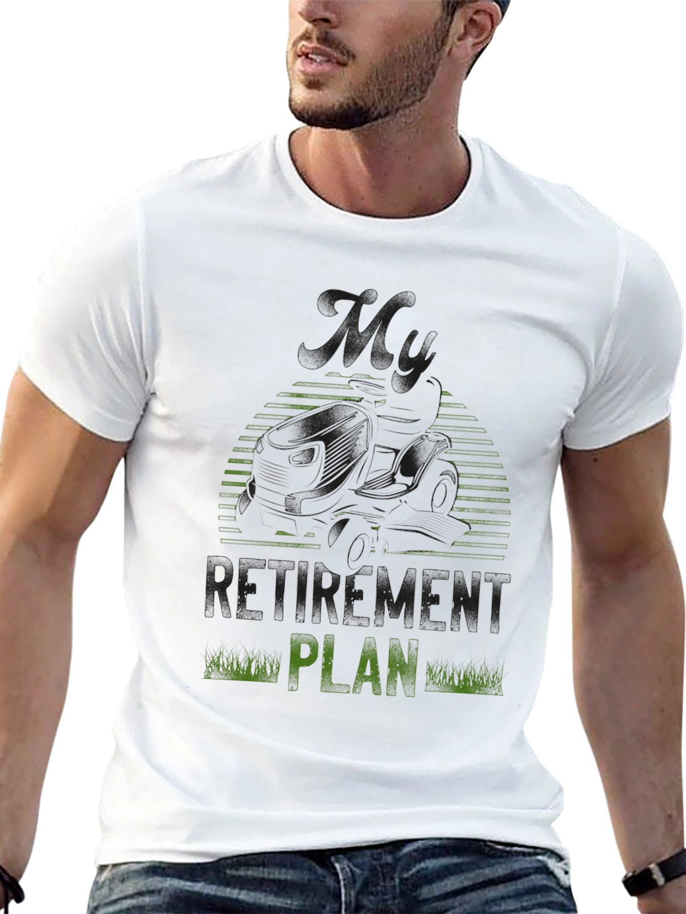 Golf Retirement Plan Black T-Shirt