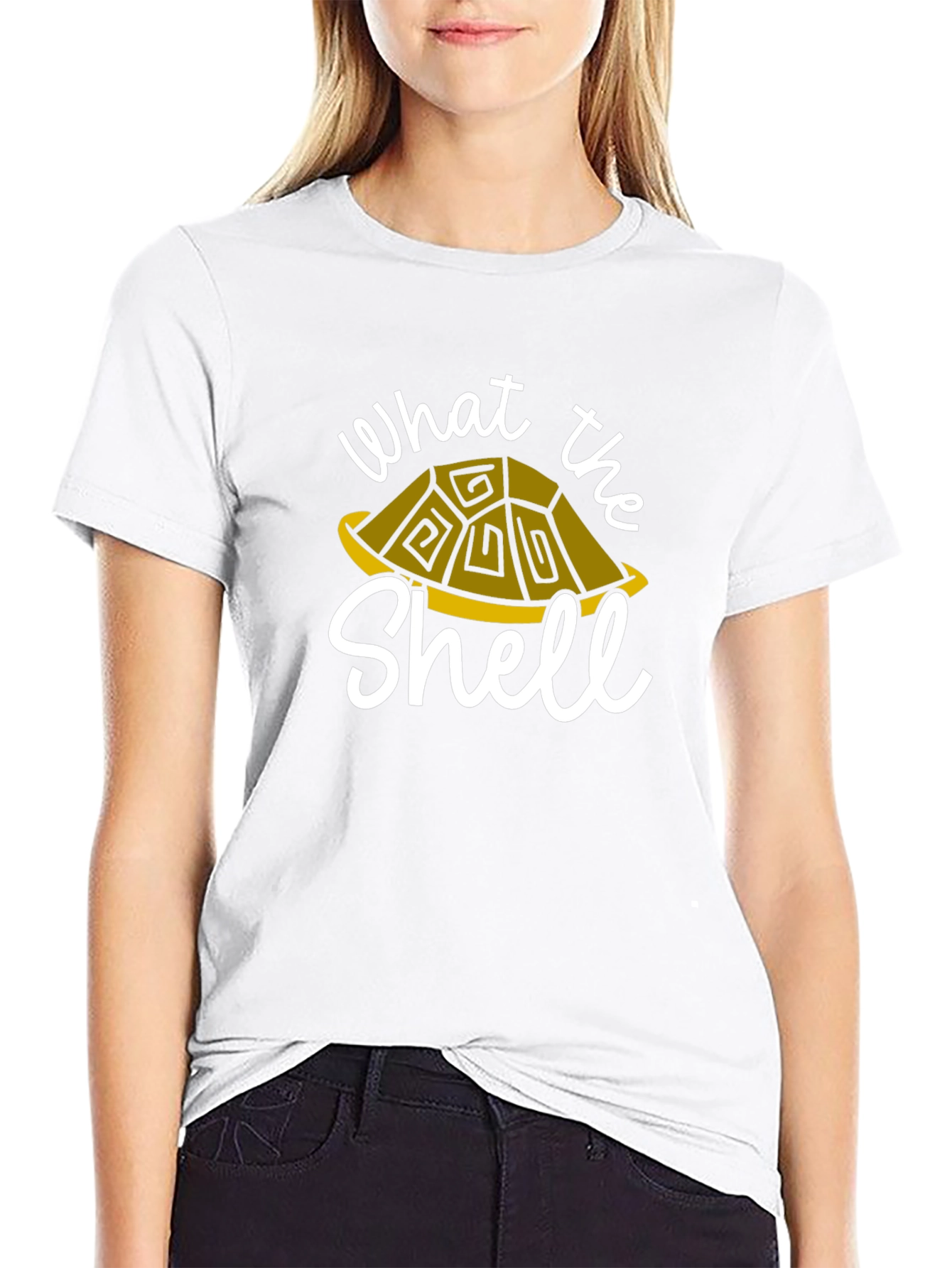 What the Shell T-Shirt - Turtle Graphic Tee